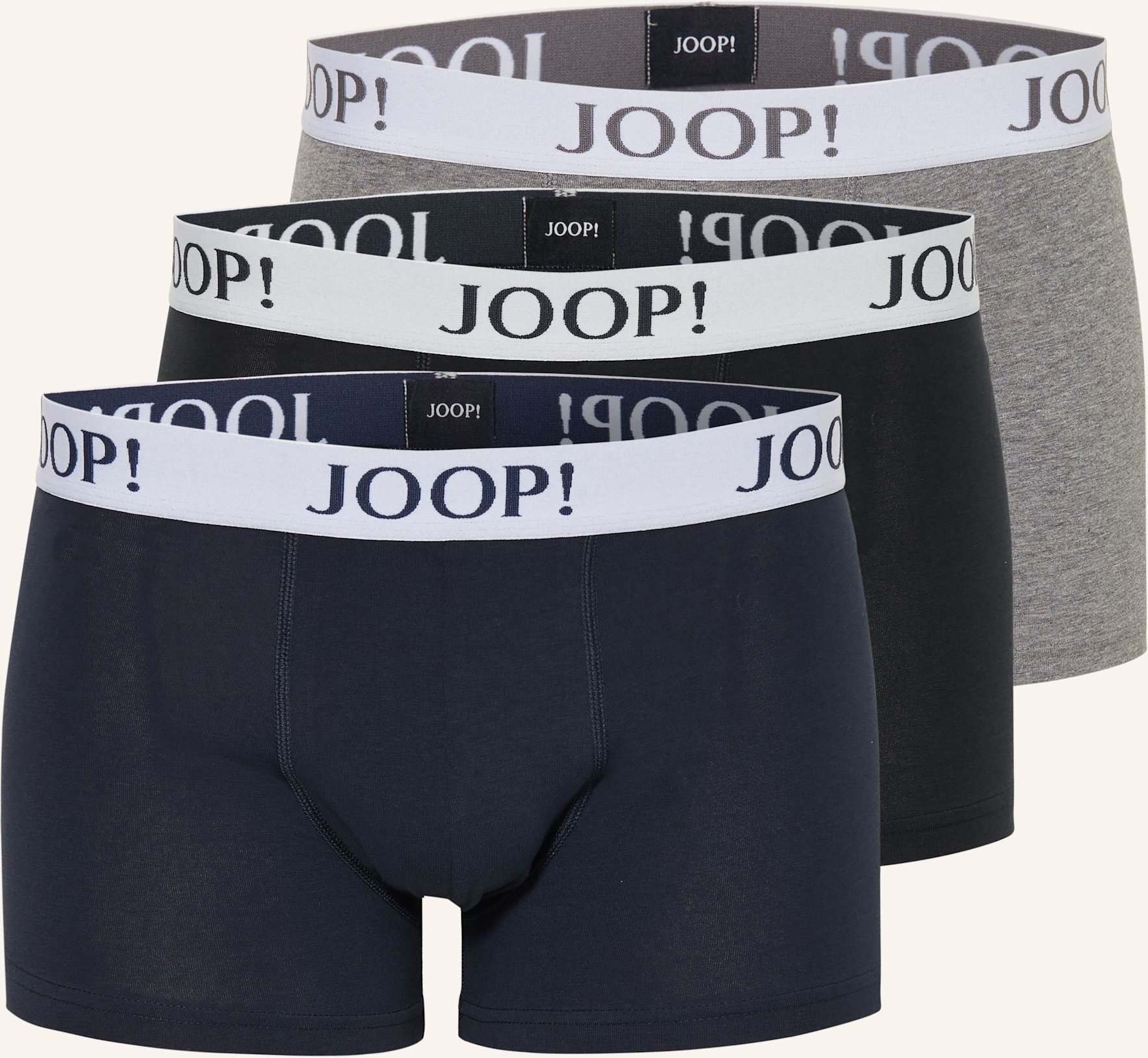 Joop! 3er-Pack Boxershorts blau