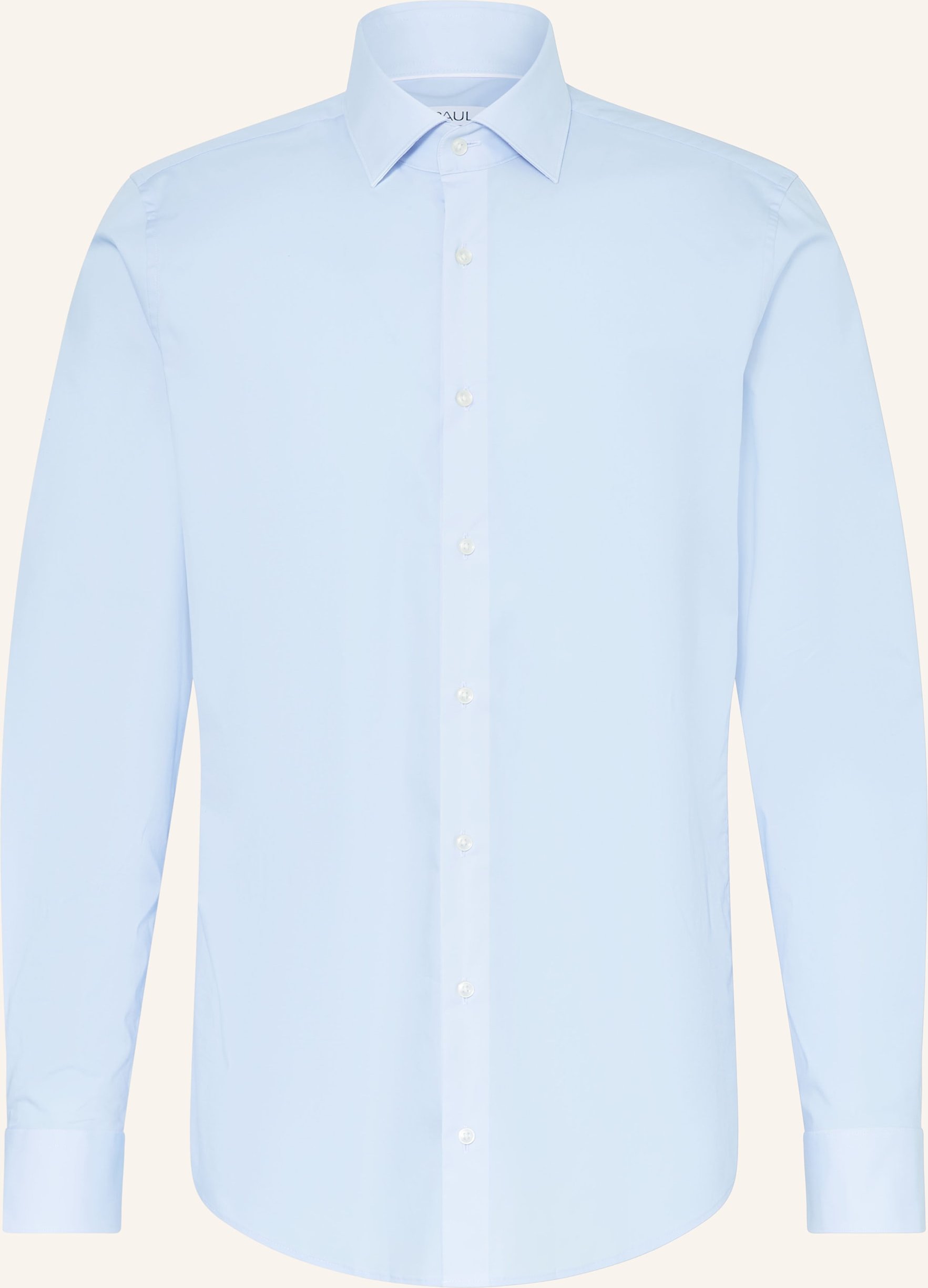 Paul Hemd Shaped Fit blau
