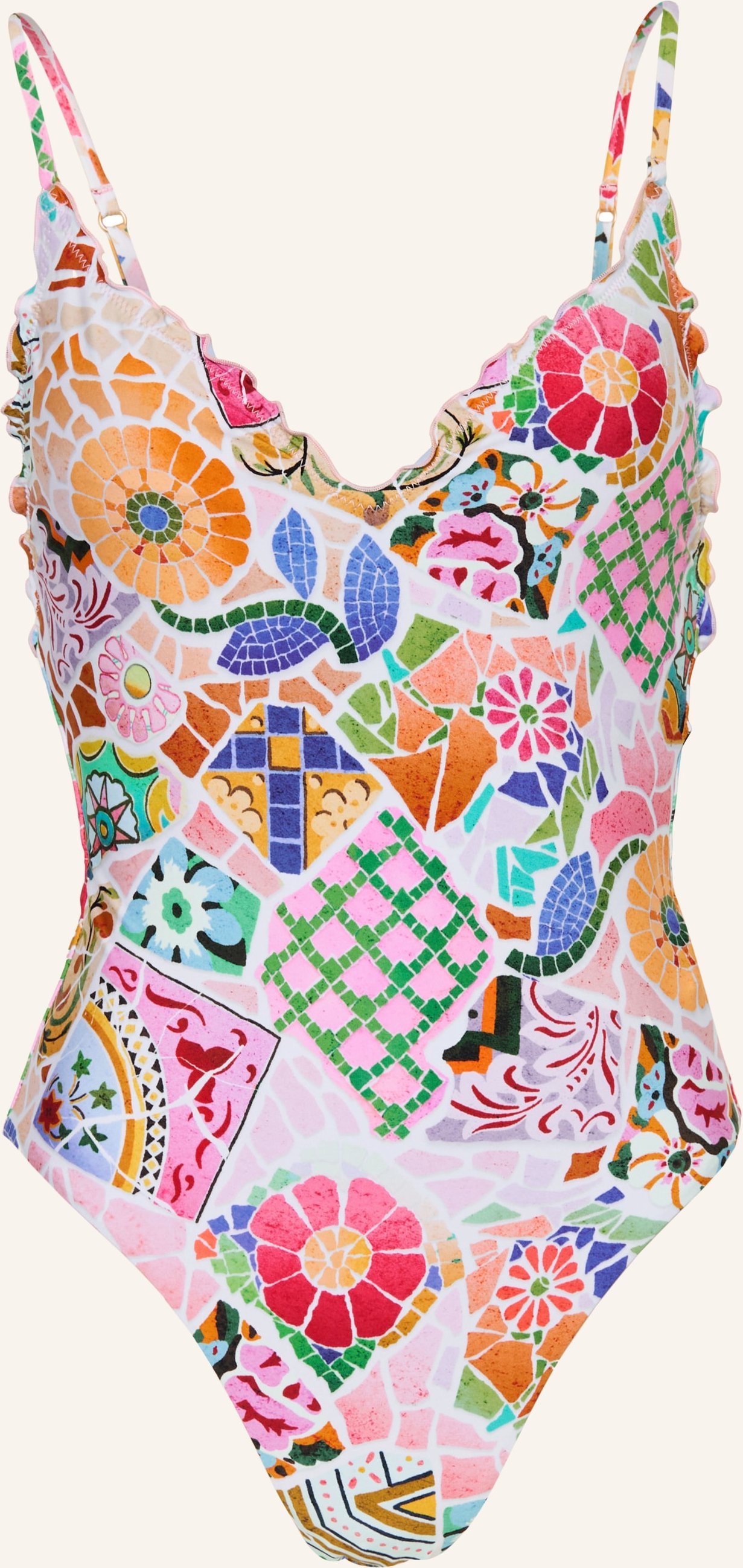 Seafolly Badeanzug Beach Bohème pink