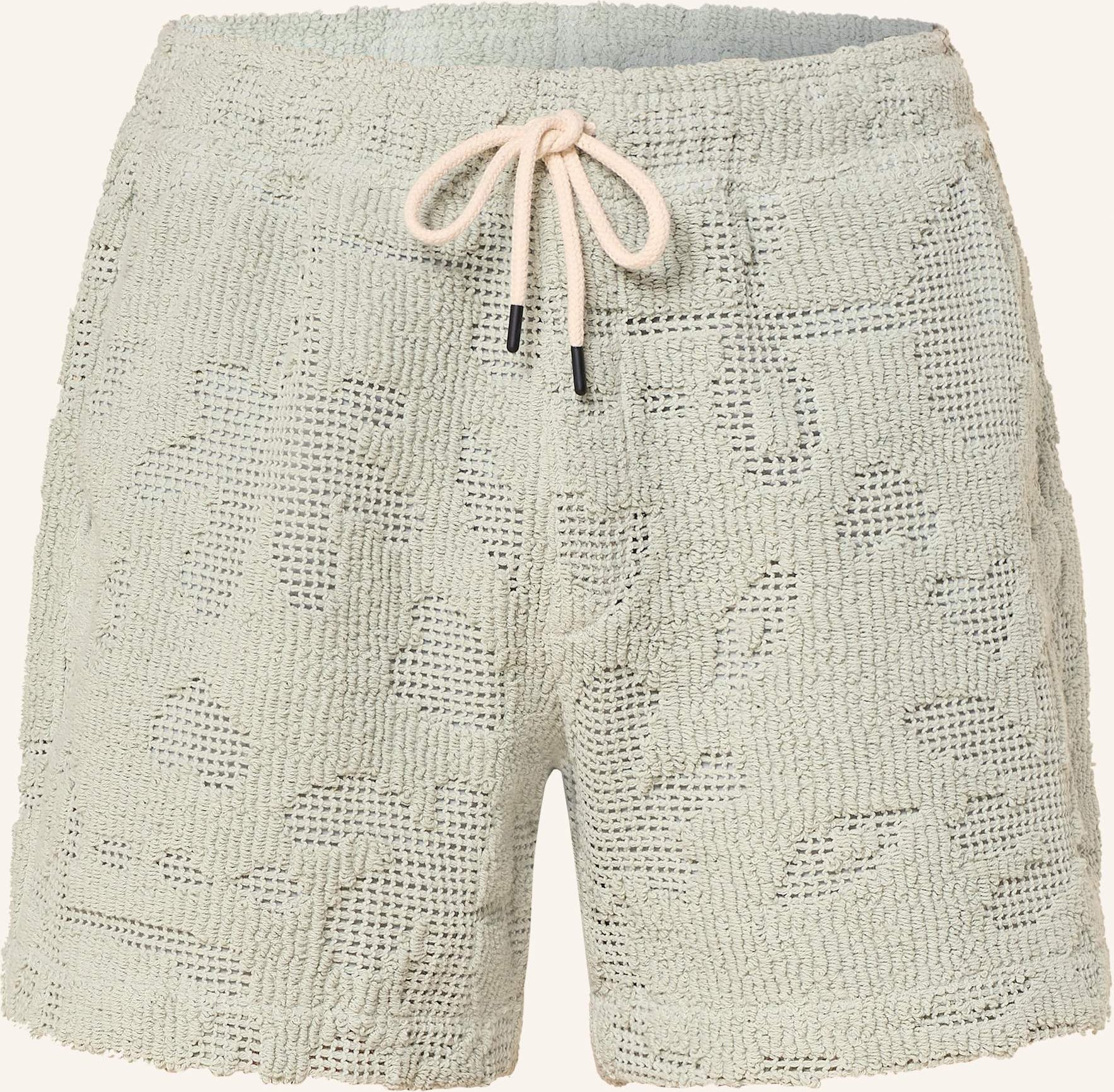 Oas Strickshorts Galbanum gruen