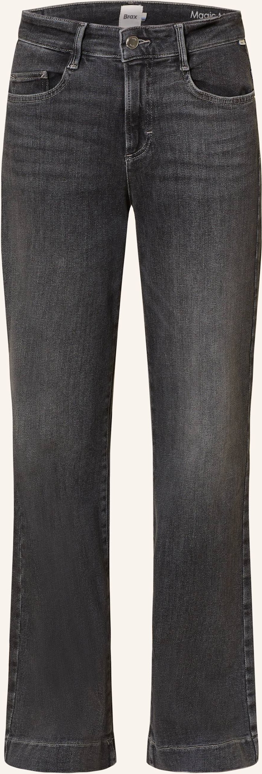 Brax Wide Leg Jeans Maine grau