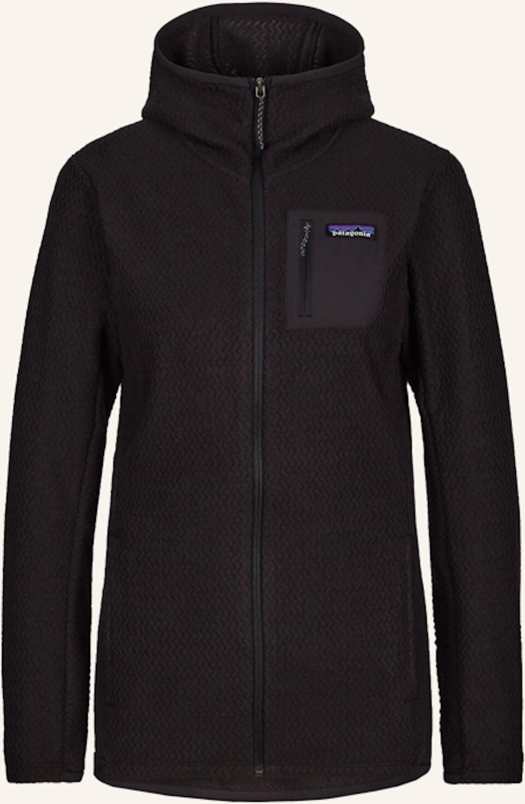 Patagonia Fleece r1 Air Full Zip Black schwarz