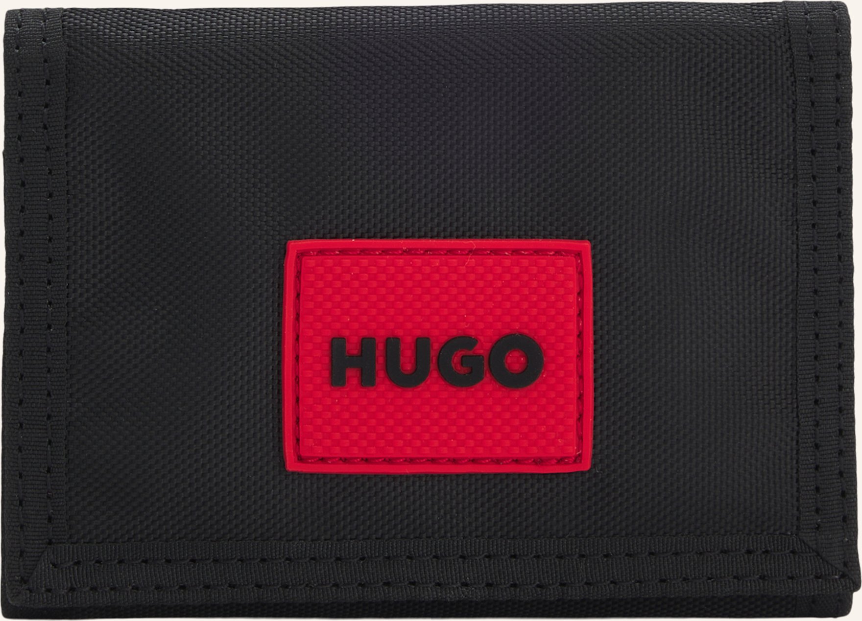 Hugo Kleine Leder-Geschenkset Gb_Nylon Multicard schwarz