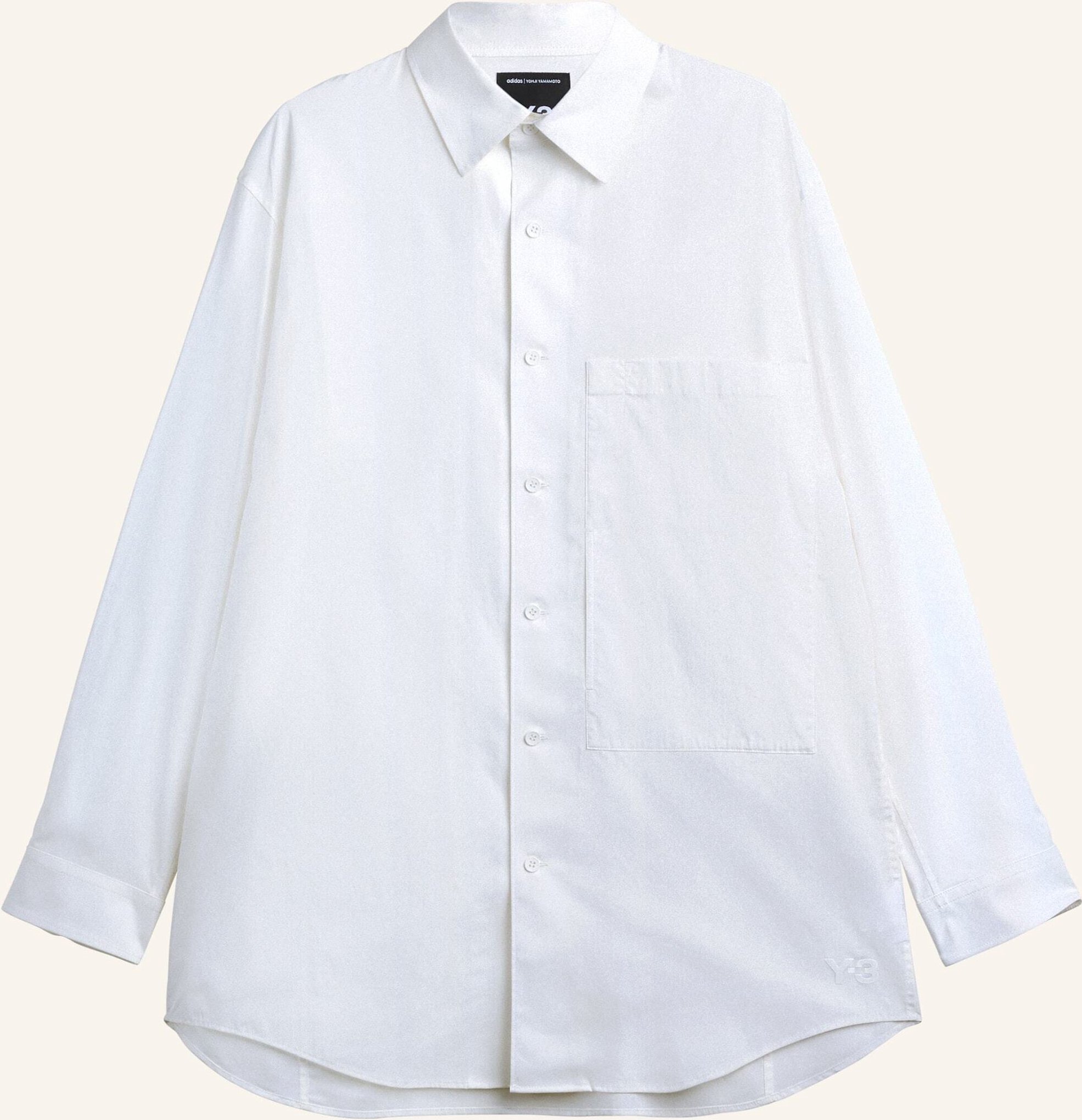 Y-3 Y-3 Sporty Cotton Shirt weiss