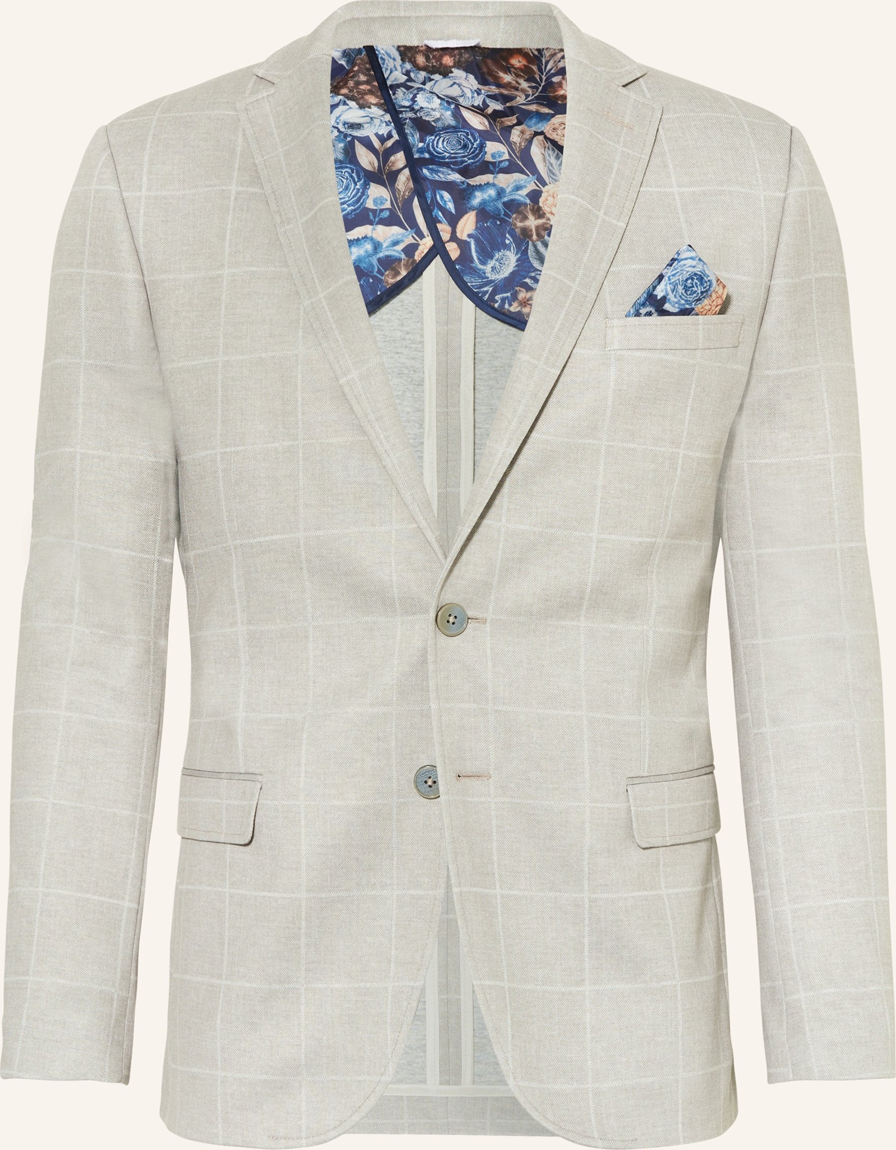 Paul Anzugsakko Extra Slim Fit Aus Jersey beige