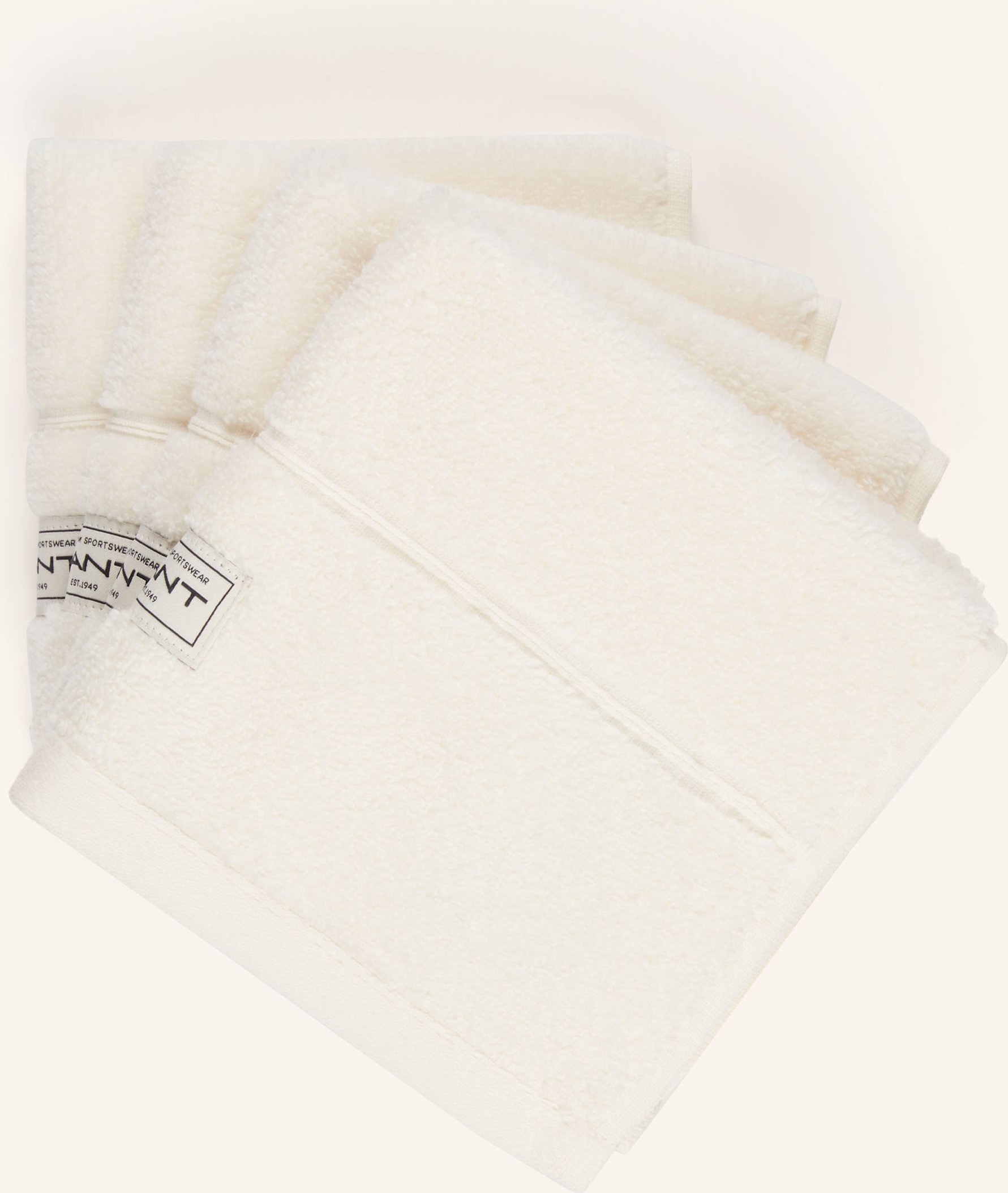 Gant Home 4er-Set Seiftücher weiss