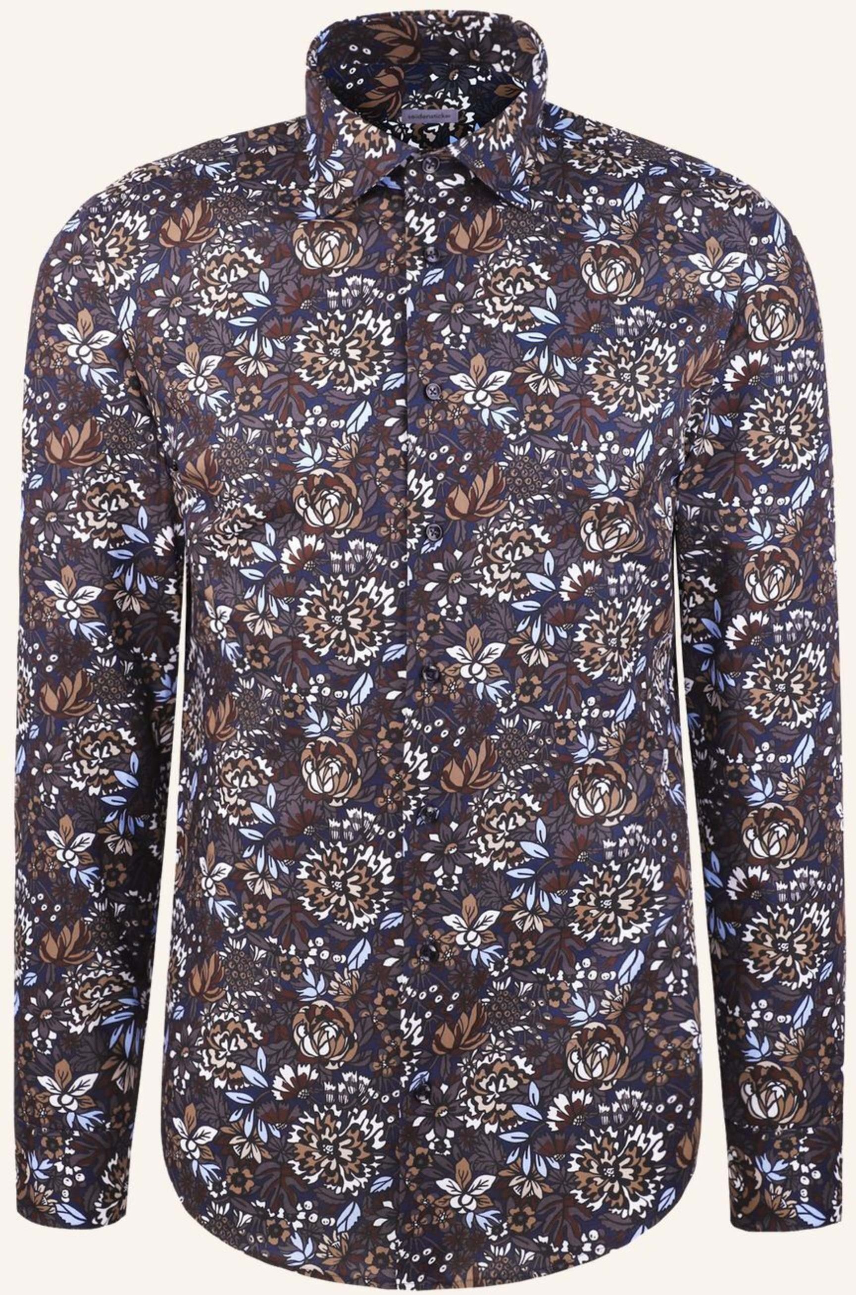 Seidensticker Business Hemd Comfort Fit braun