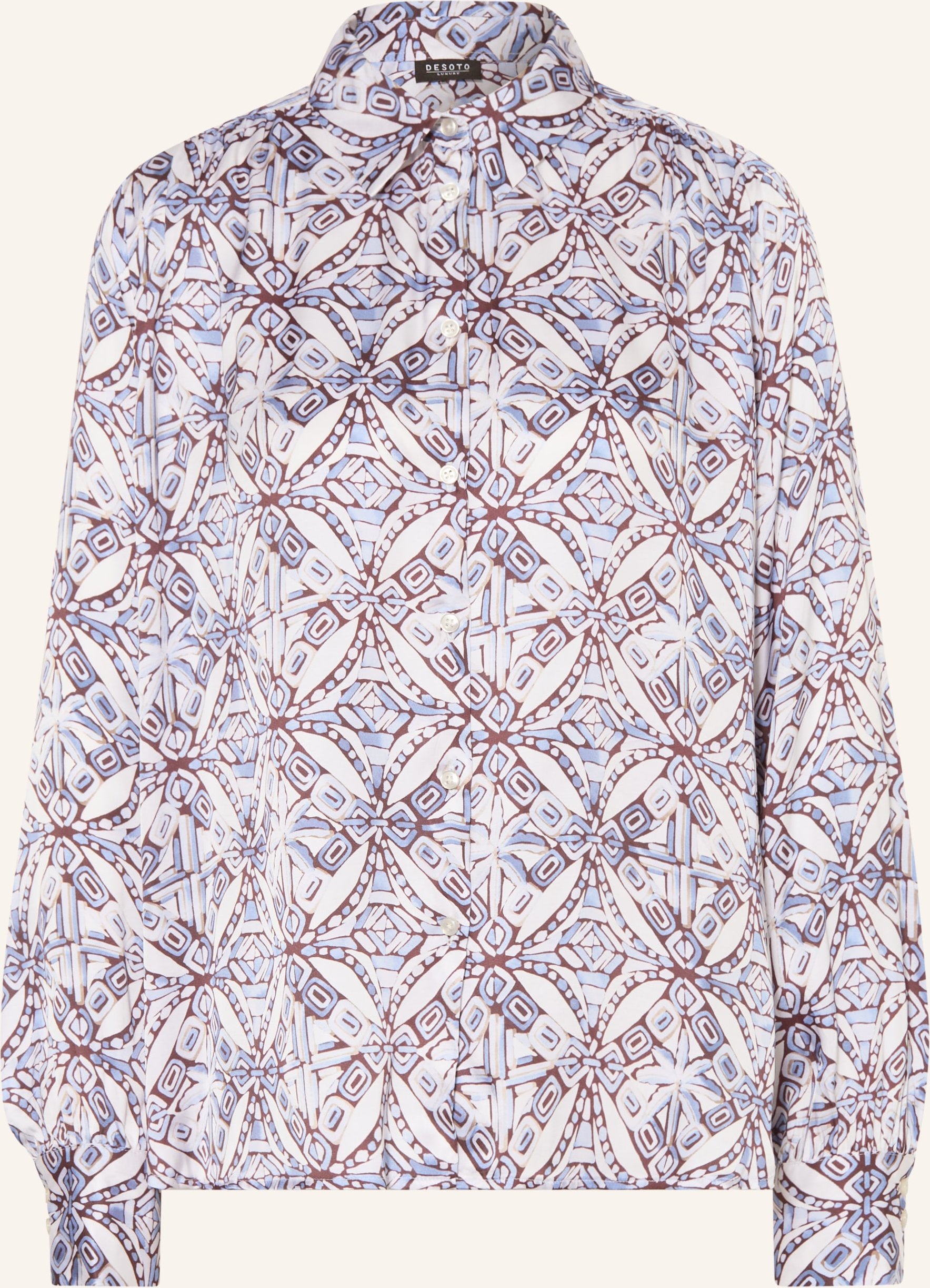 Desoto Hemdbluse Lena blau