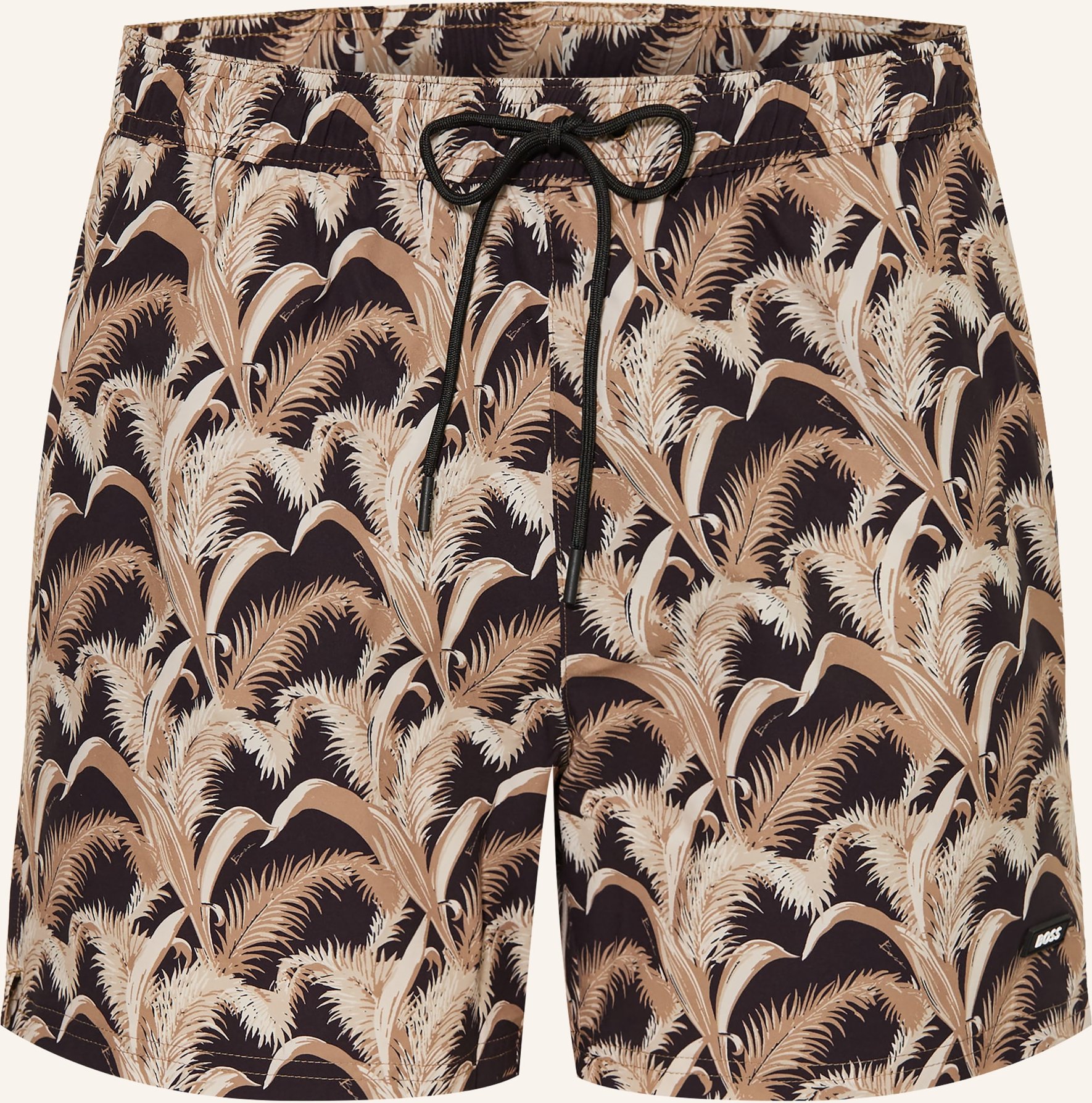 Boss Badeshorts Pike schwarz