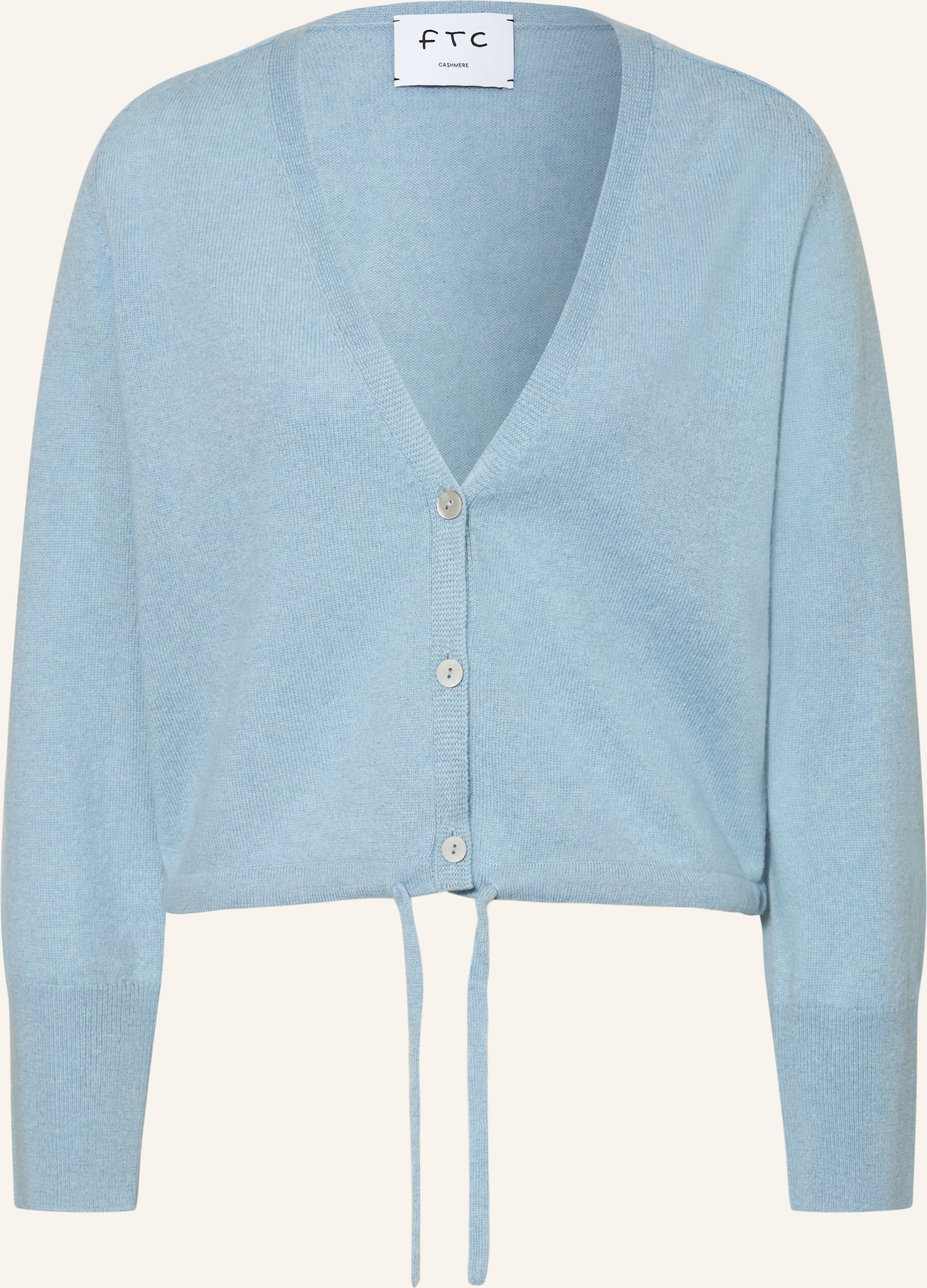 Ftc Cashmere Strickjacke Aus Cashmere blau