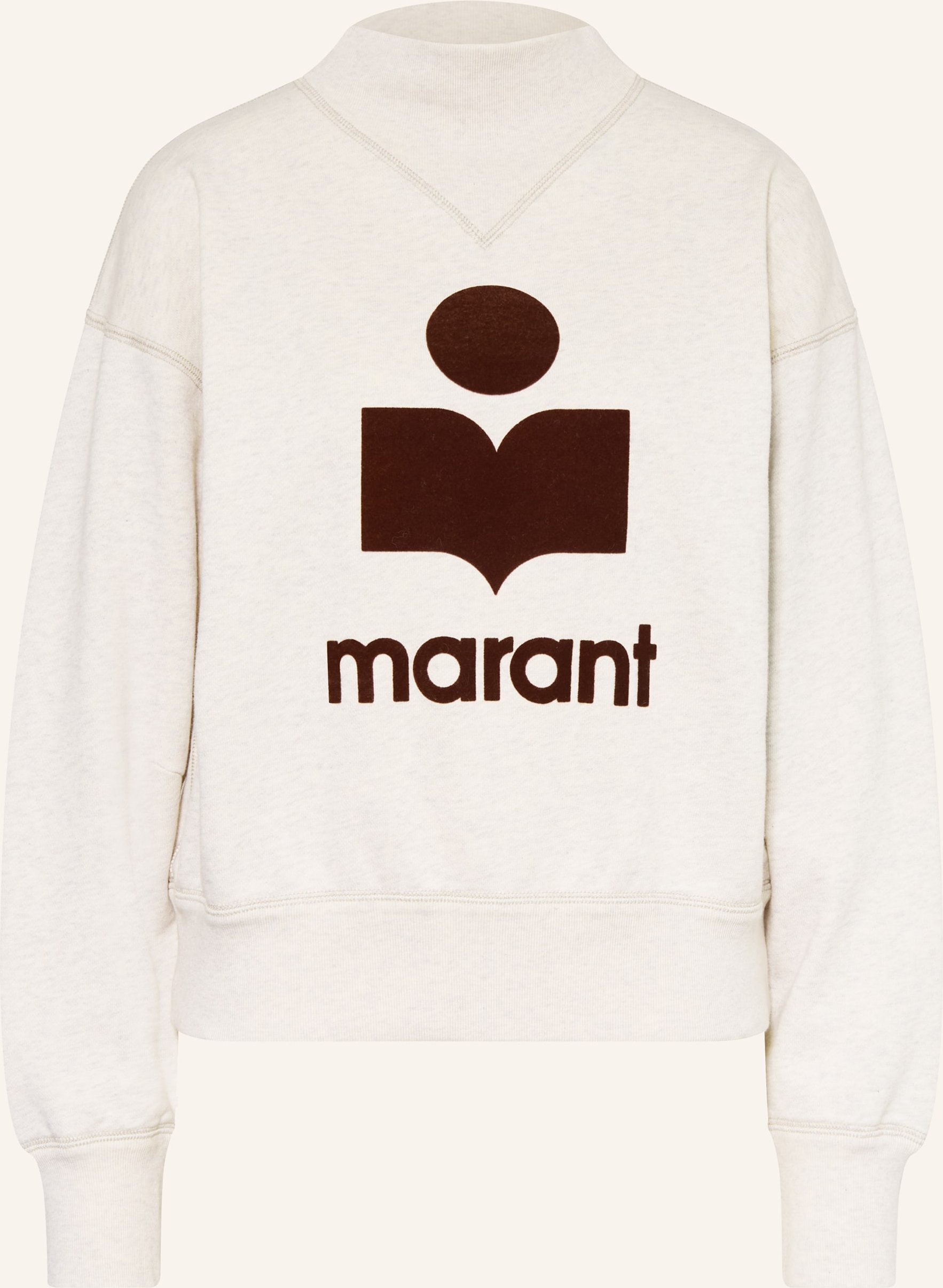 Marant Étoile Sweatshirt Moby weiss