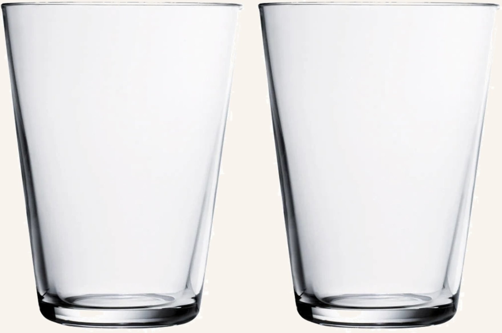 Iittala 2er-Set Trinkgläser Karito transparent