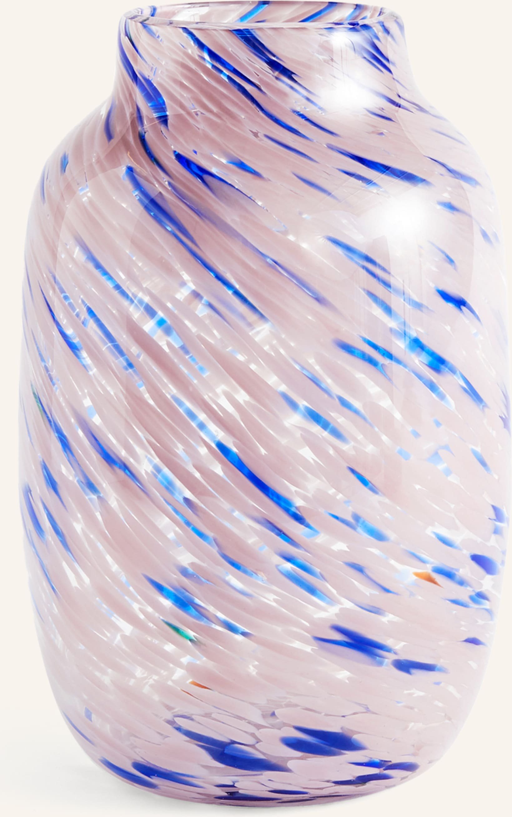 Hay Vase Splash pink