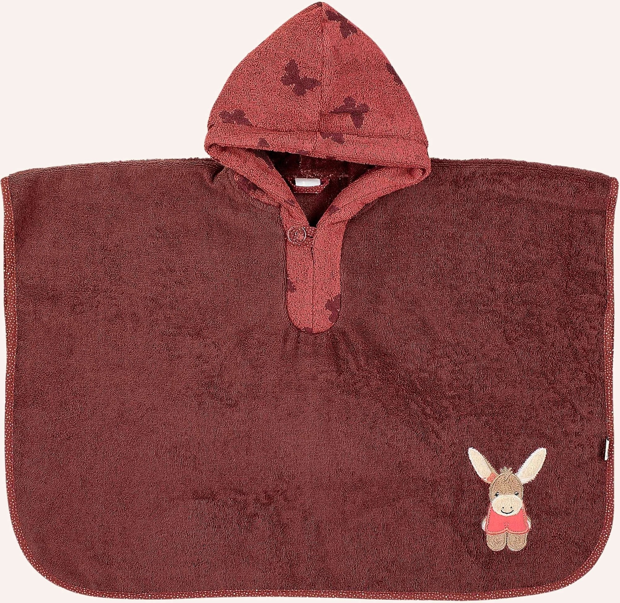 Sterntaler Poncho Emmily rot