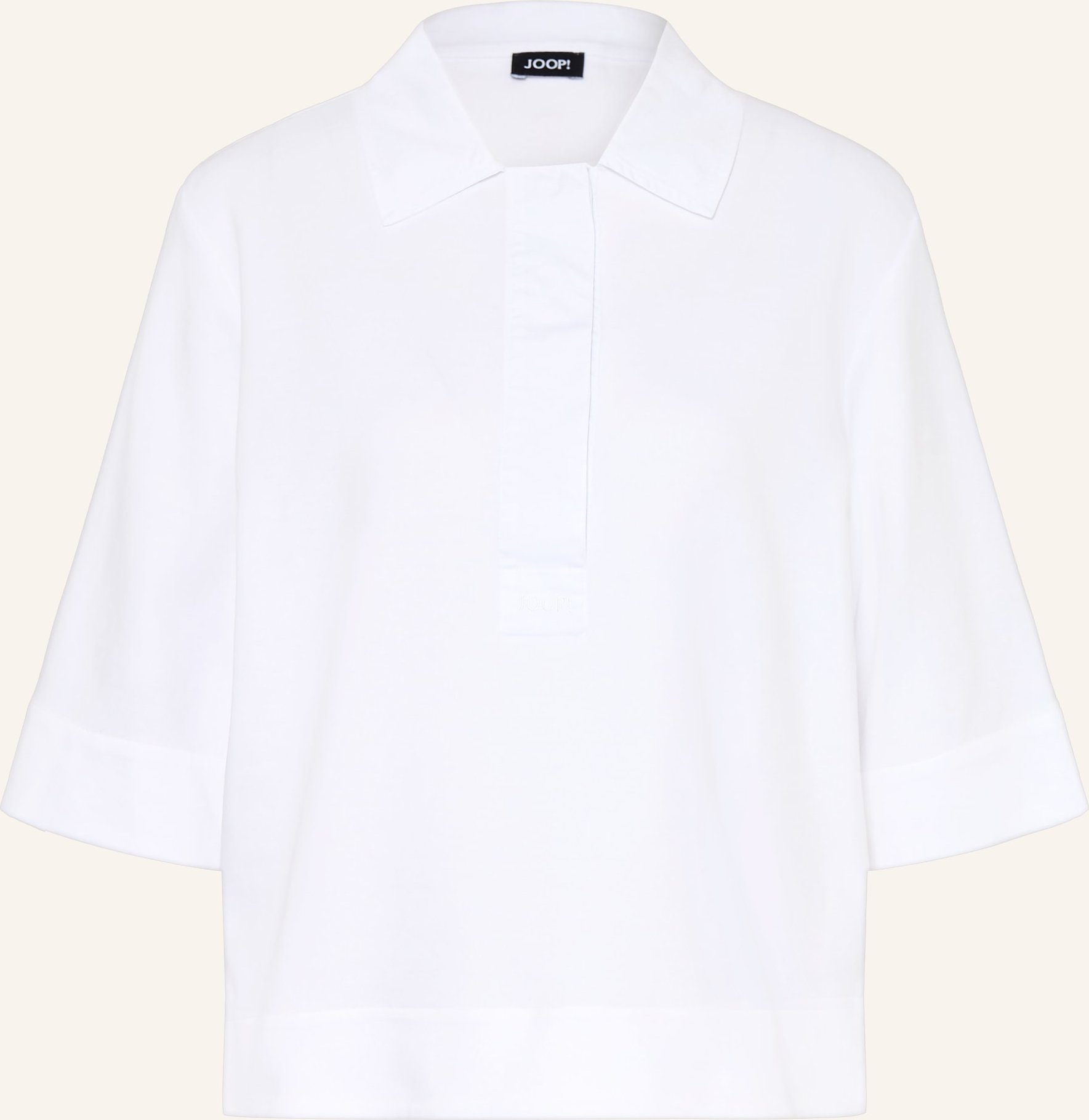 Joop! Jersey-Poloshirt Tina weiss