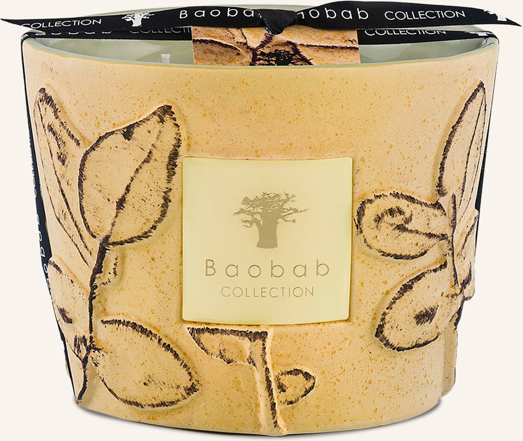 Baobab Collection Duftkerze Garrigue gelb