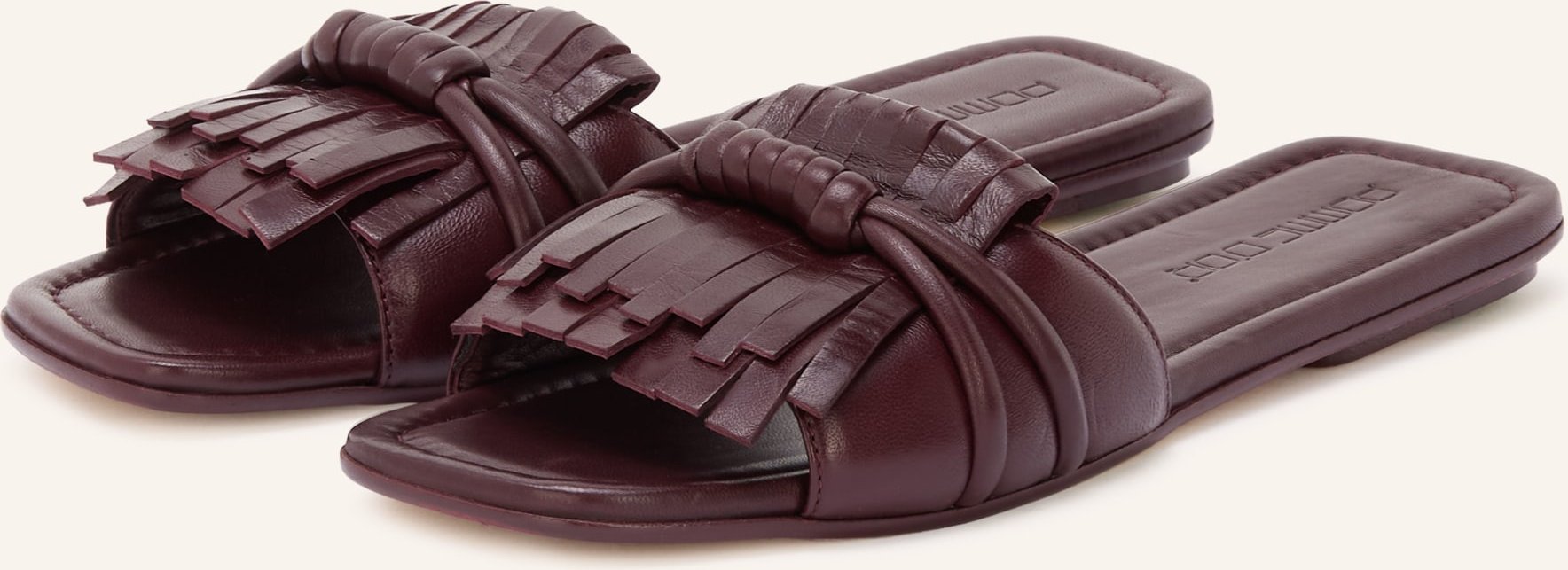 Pomme D'or Pantoletten Miley rot