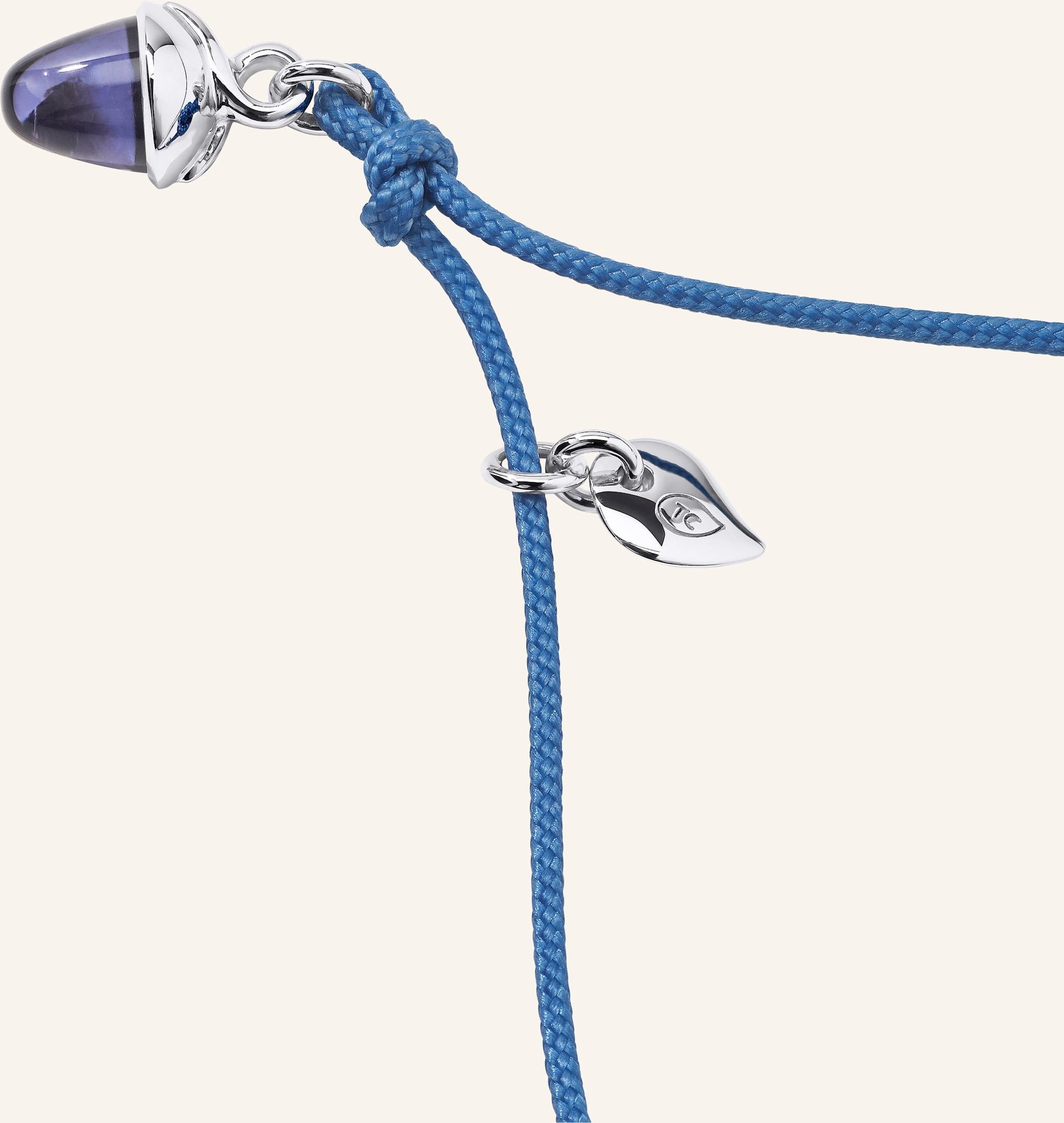 Tamara Comolli Armband Bracelet 'Mymikado' With Iolite Aus 18 Karat Weißgold Mit Iolith silber