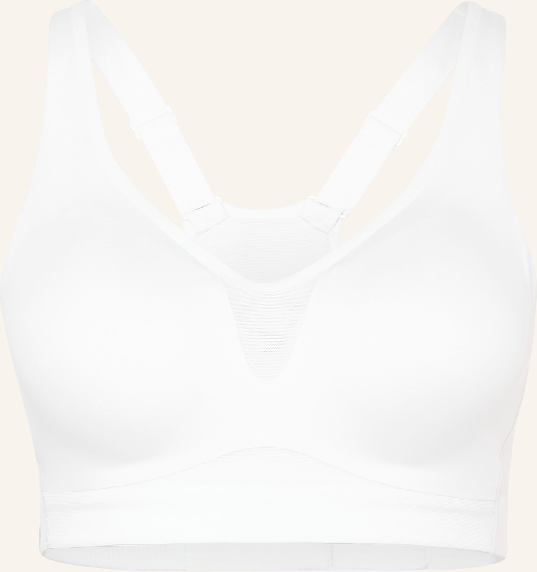 Gymshark Sport-Bh Mit Mesh weiss