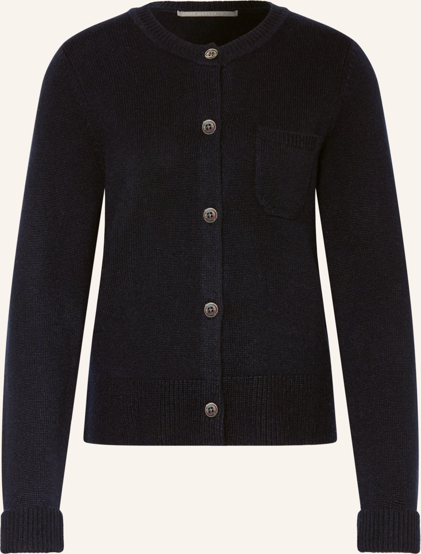 (The Mercer) N.Y. Strickjacke Aus Cashmere blau