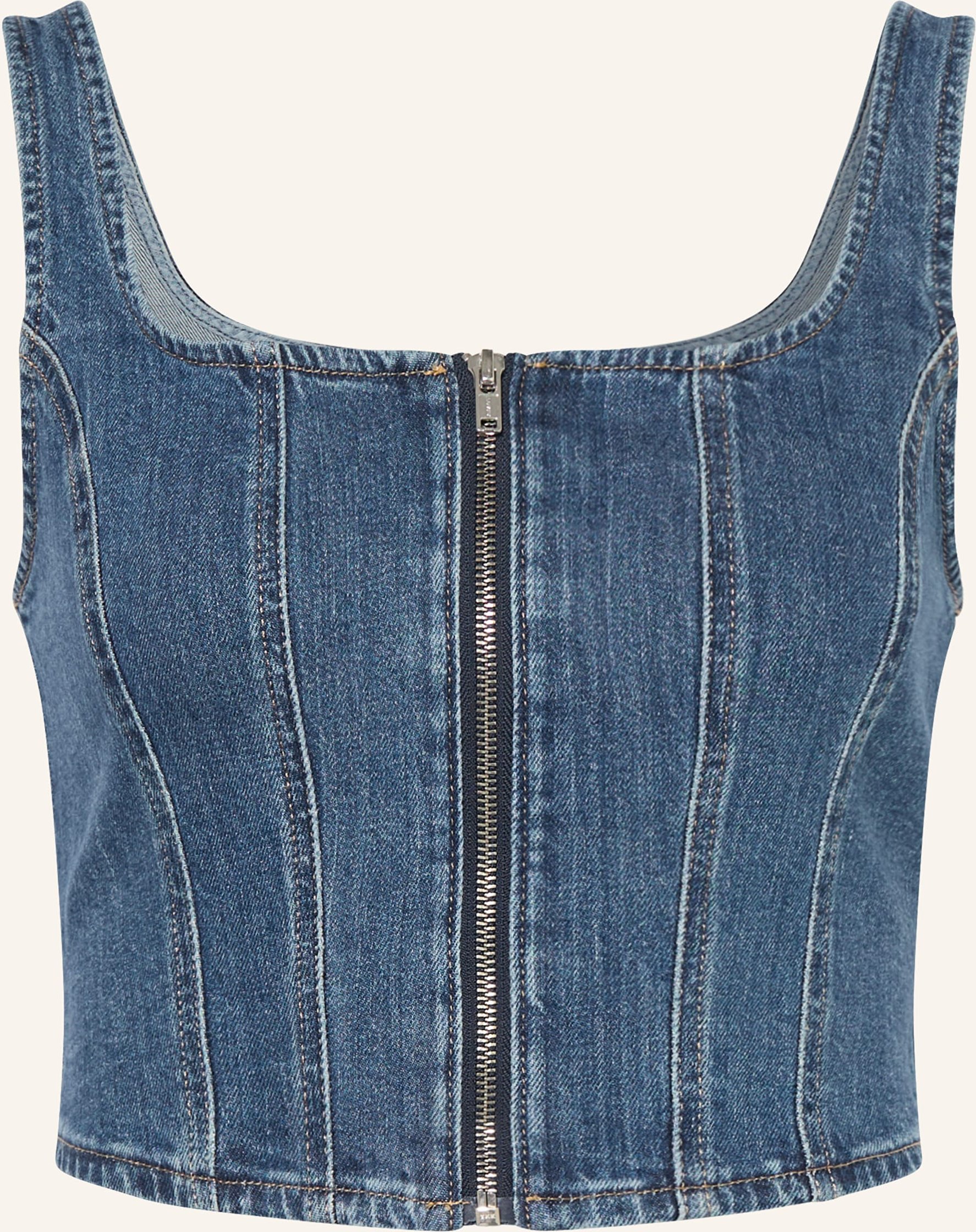 Levi's® Cropped-Jeanstop blau