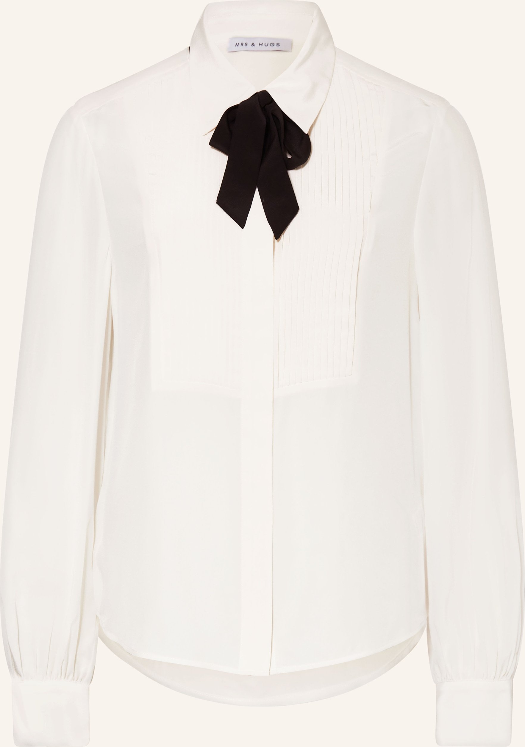 Mrs & Hugs Hemdbluse weiss