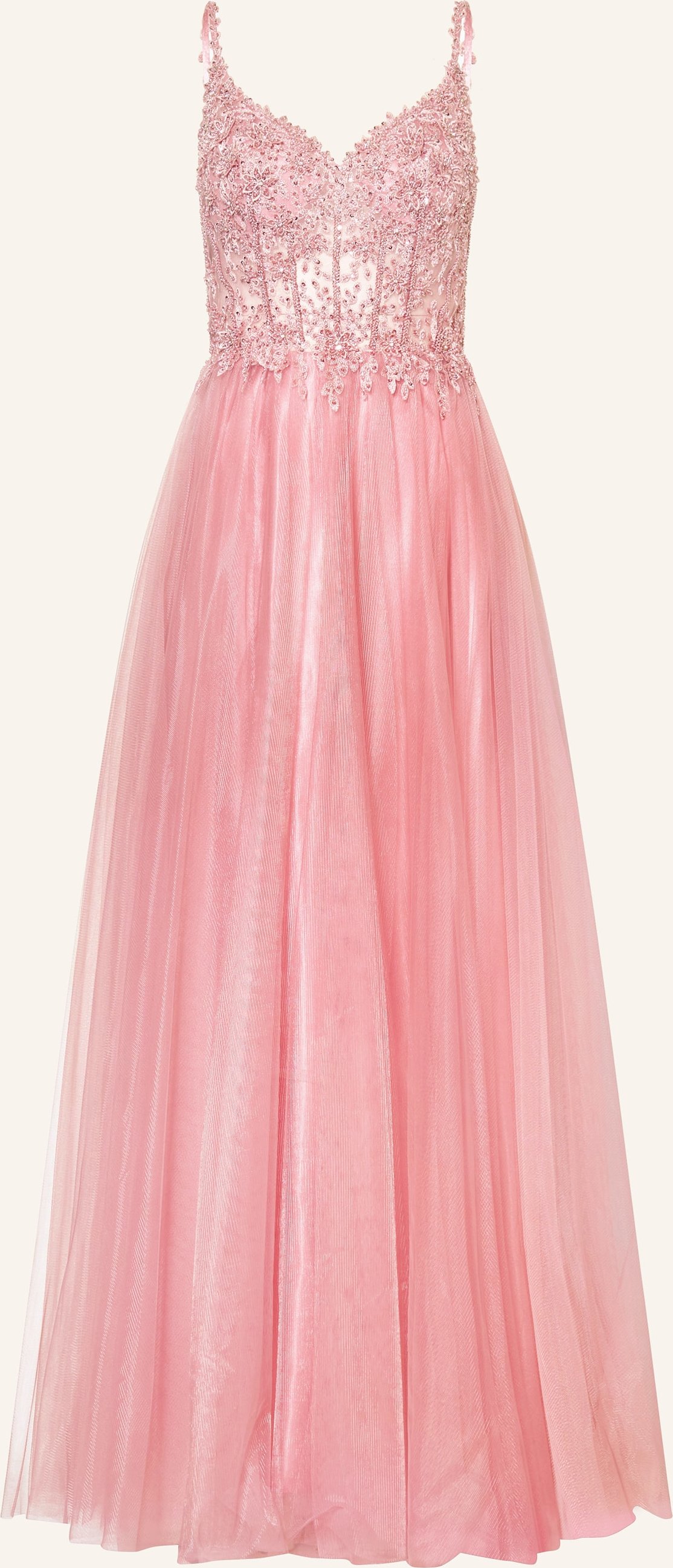 Hey Kyla Abendkleid Mit Schucksteinen Und Pailletten rot