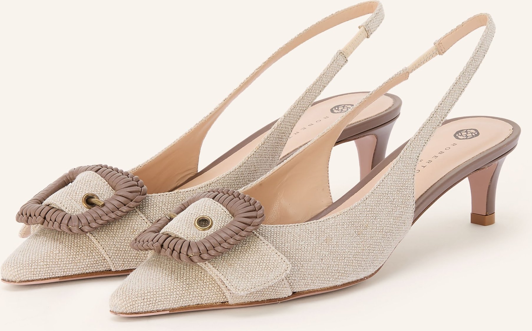Roberto Festa Slingpumps Vega grau
