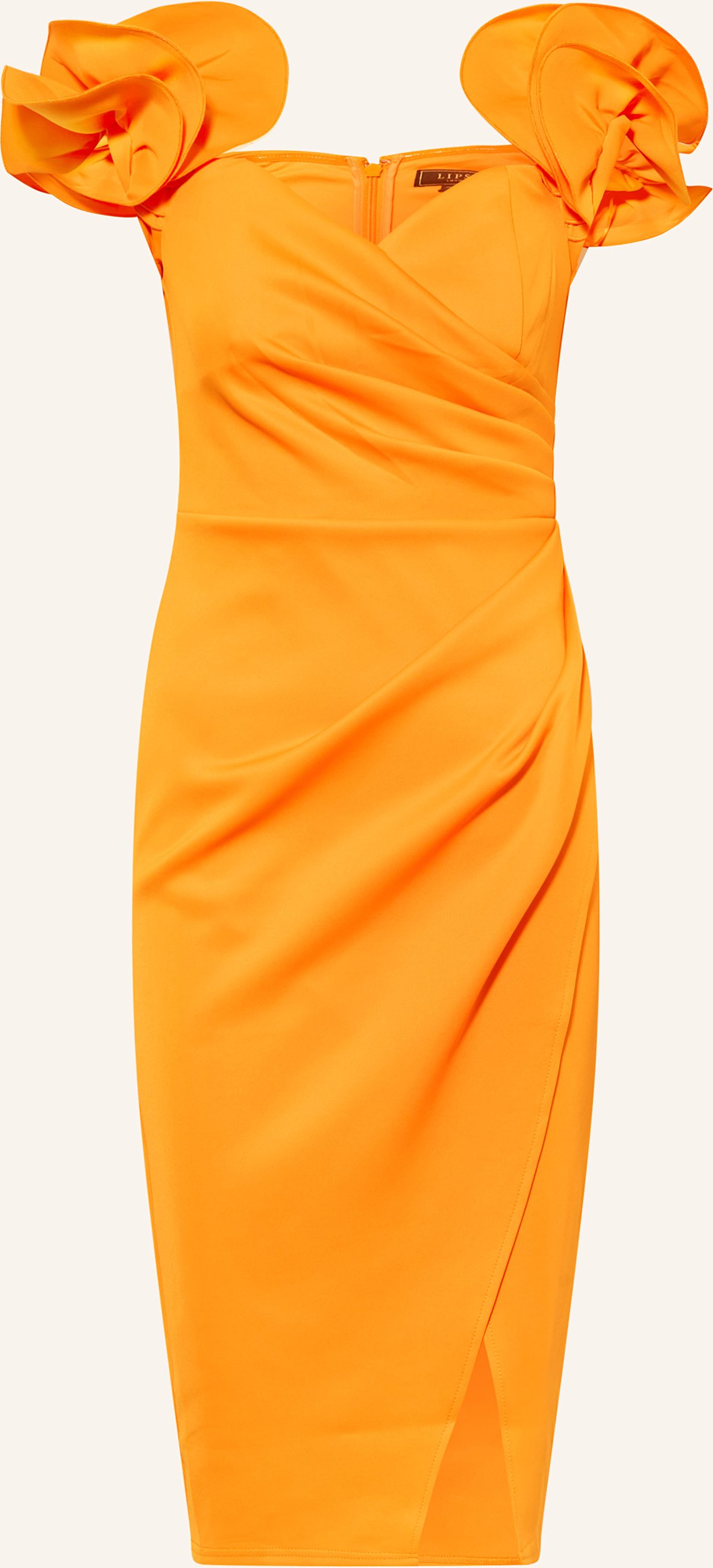 Thumbnail - Lipsy Cocktailkleid Mit Volants orange