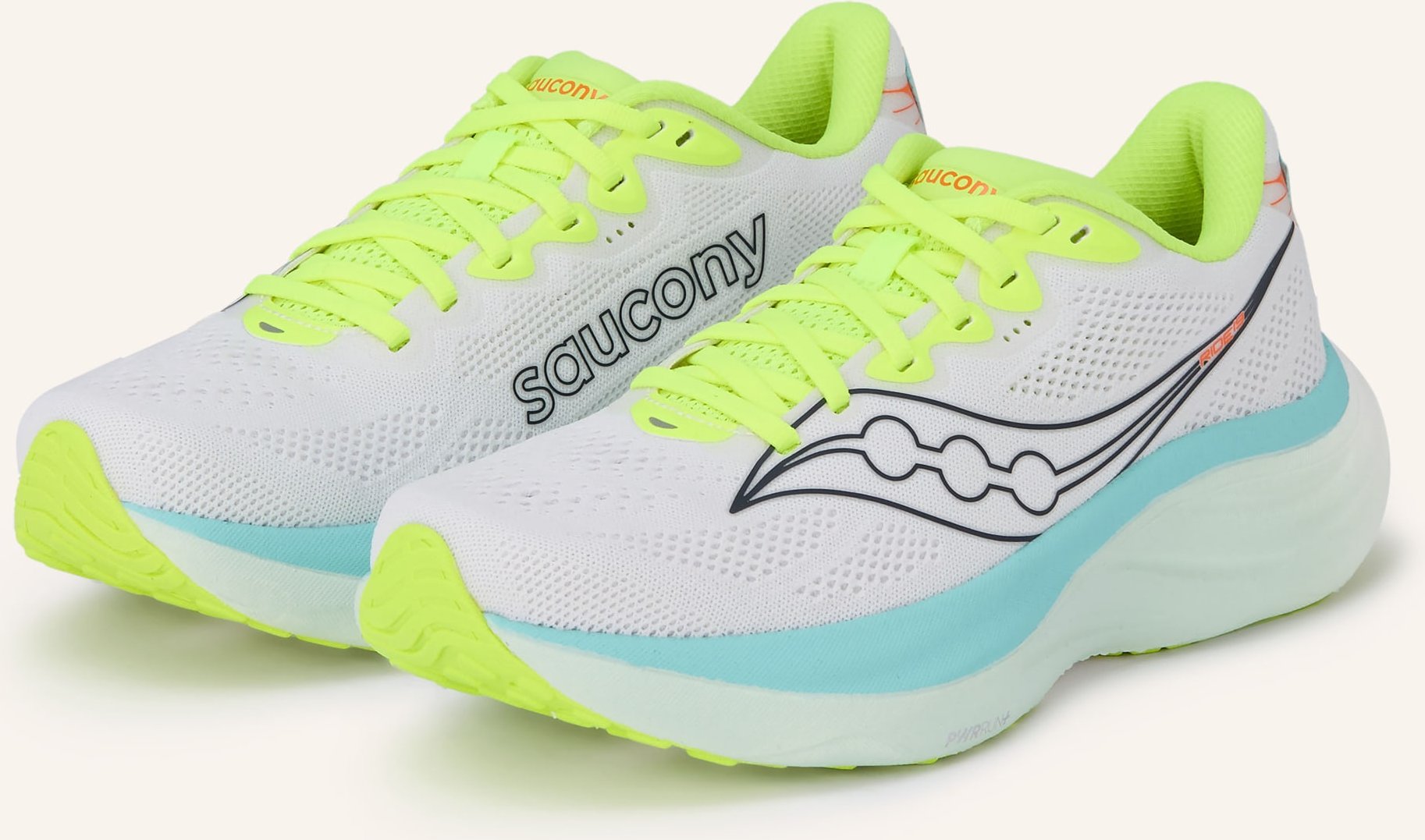 Saucony Laufschuhe Ride 19 weiss
