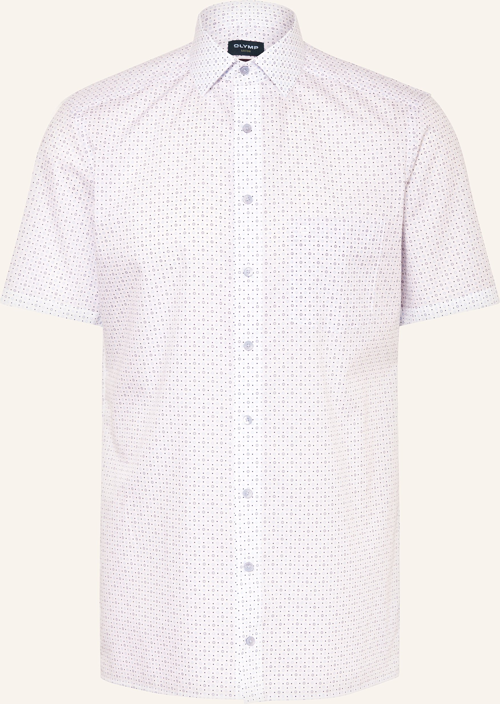 Olymp Kurzarm-Hemd Luxor Modern Fit weiss