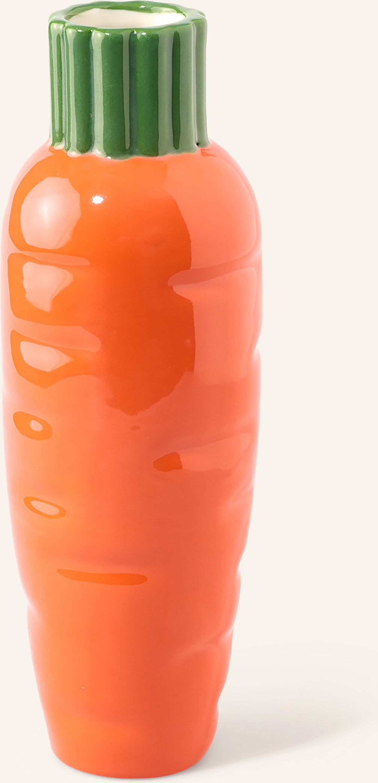 Fluid Market Vase Carrot orange