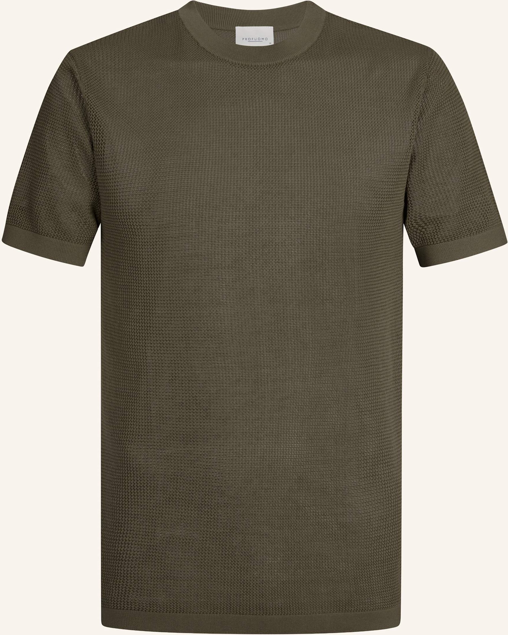 Profuomo T-Shirt braun
