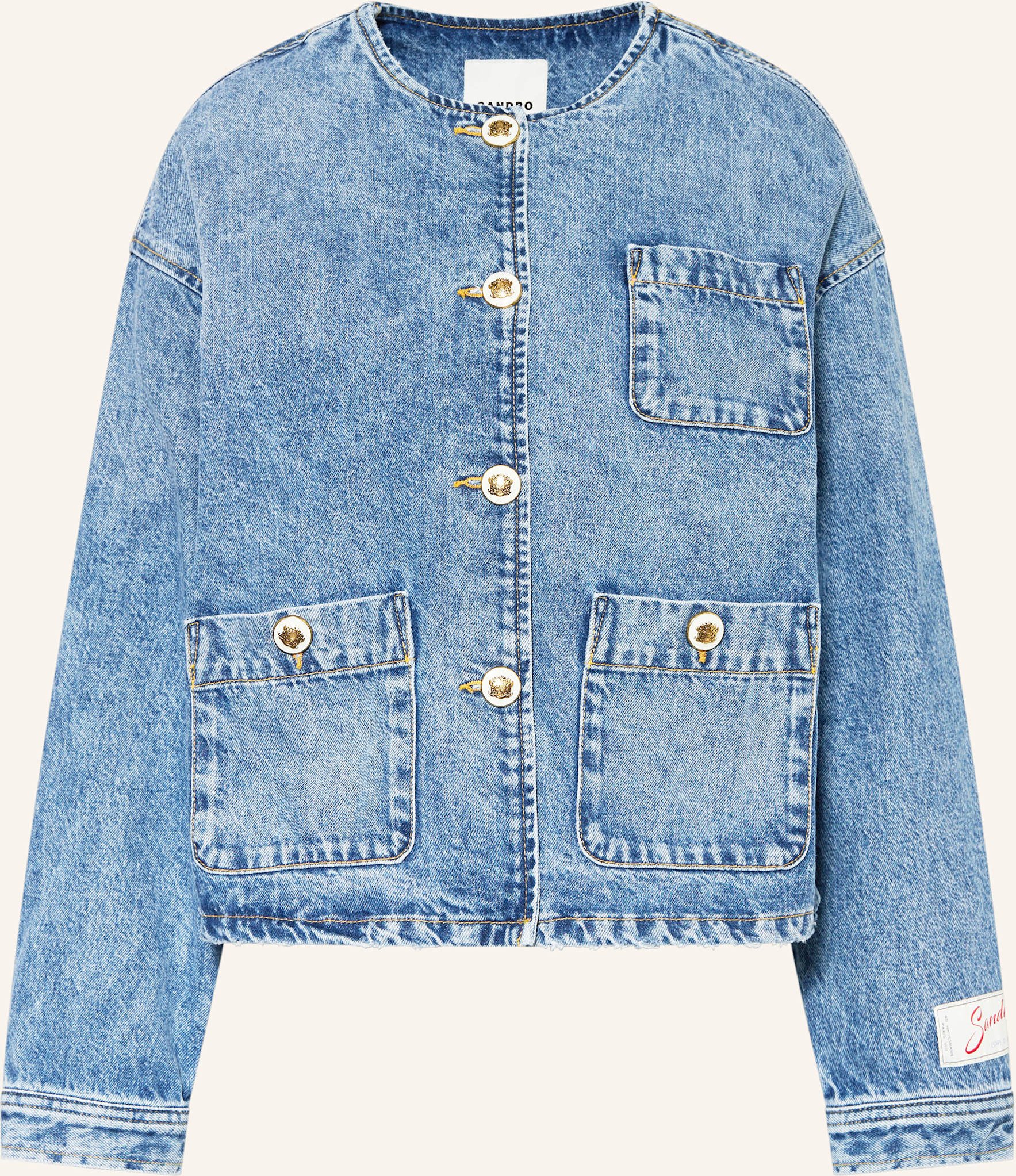Sandro Jeansjacke blau