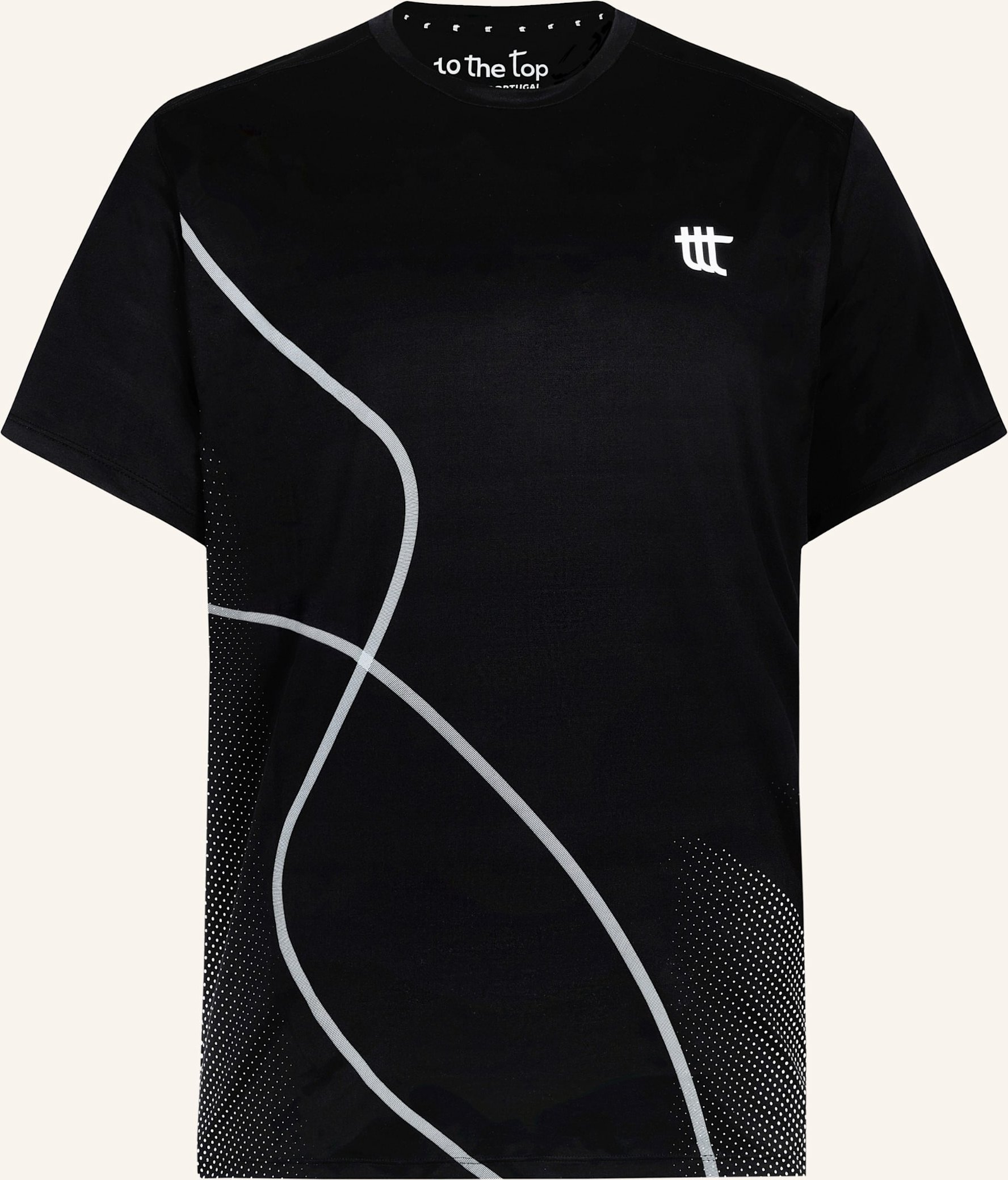 To The Top T-Shirt Pace Tall schwarz