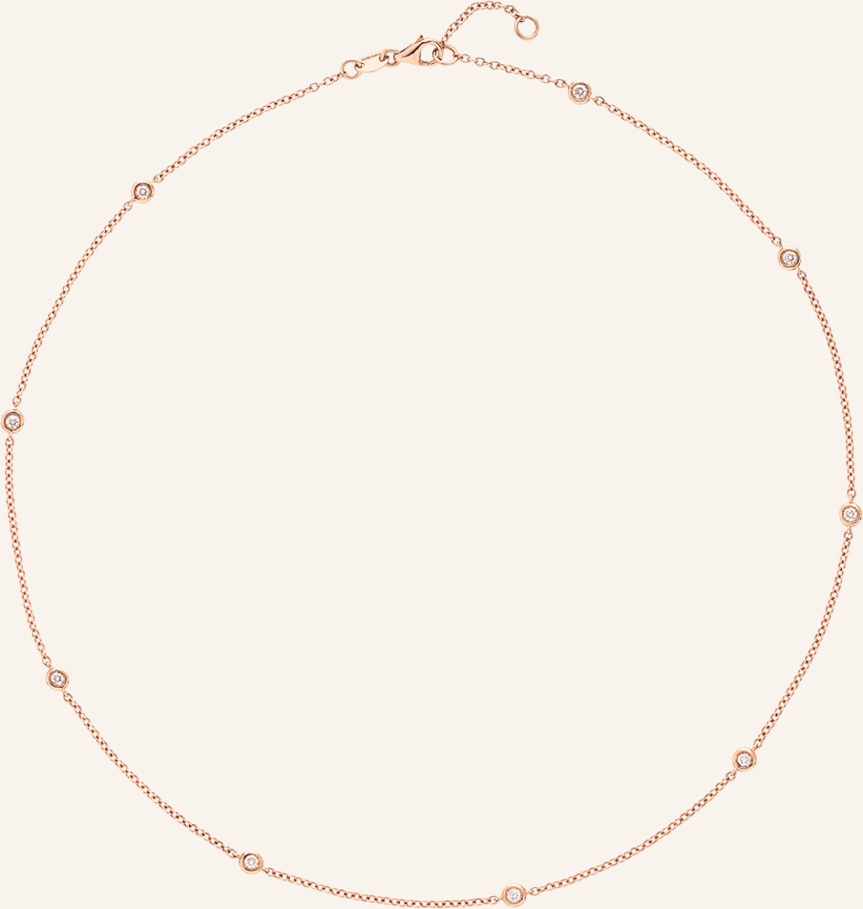 Wempe Fine Jewelry Collier Minimalism rosegold