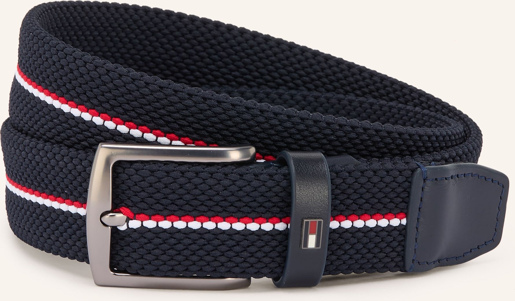 Tommy Hilfiger Flechtgürtel Denton blau