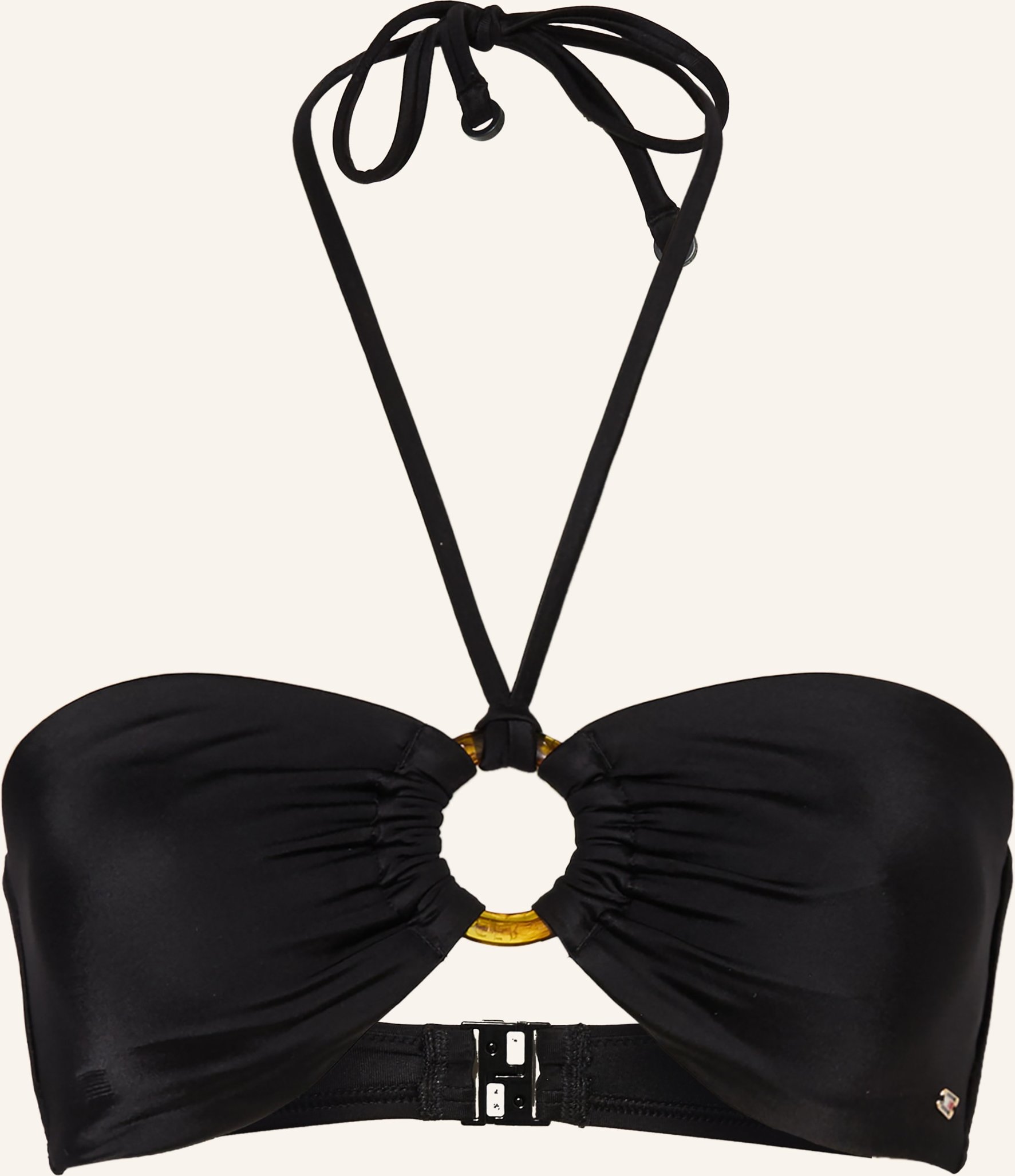 Tommy Hilfiger Bandeau-Bikini-Top schwarz
