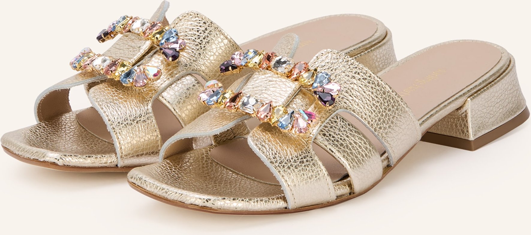 Darling Harbour Mules gold
