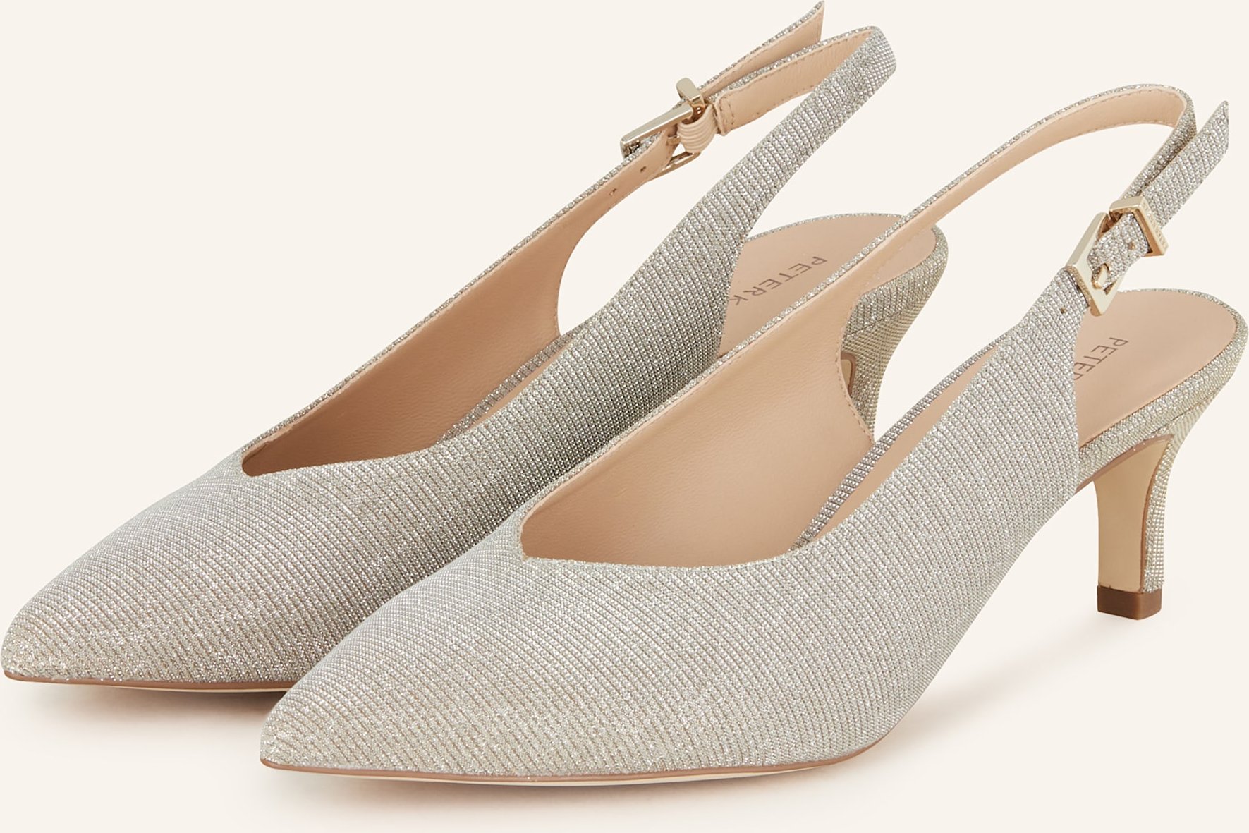 Thumbnail - Peter Kaiser Slingpumps Imola gold