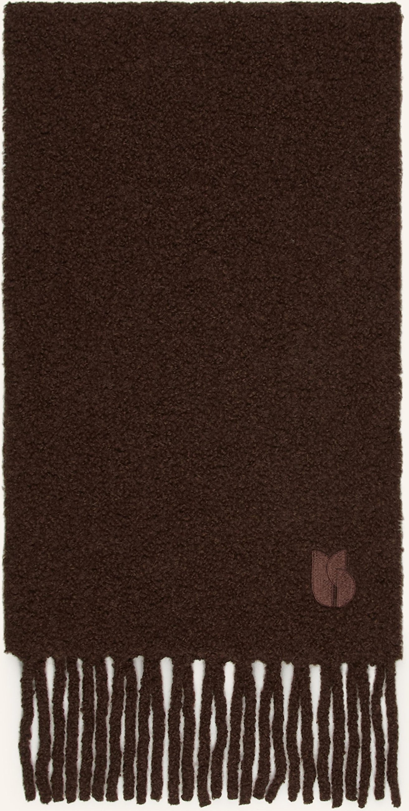 Ba&Sh Alpaka-Schal Sasha braun