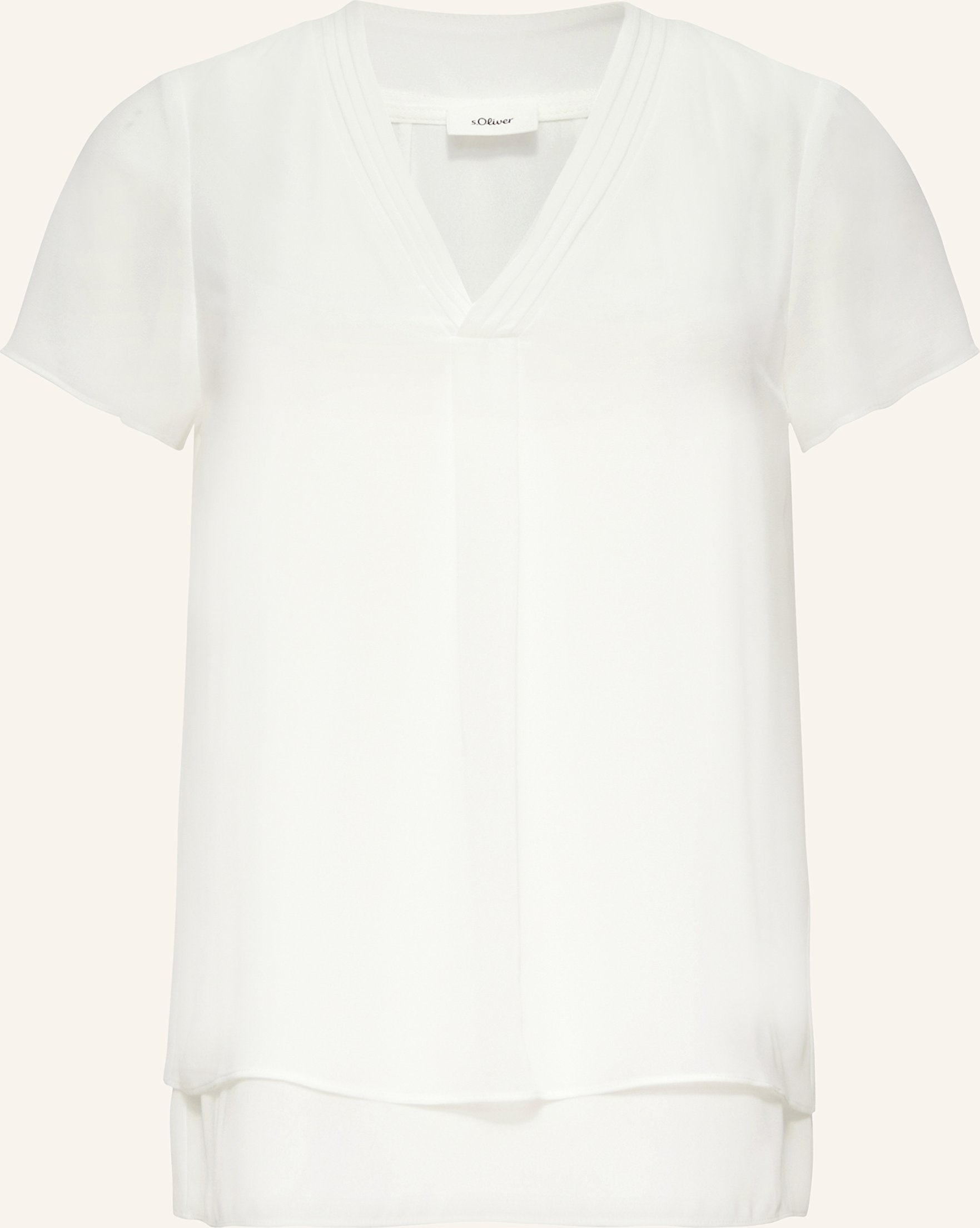 Thumbnail - S.Oliver Black Label Blusenshirt weiss