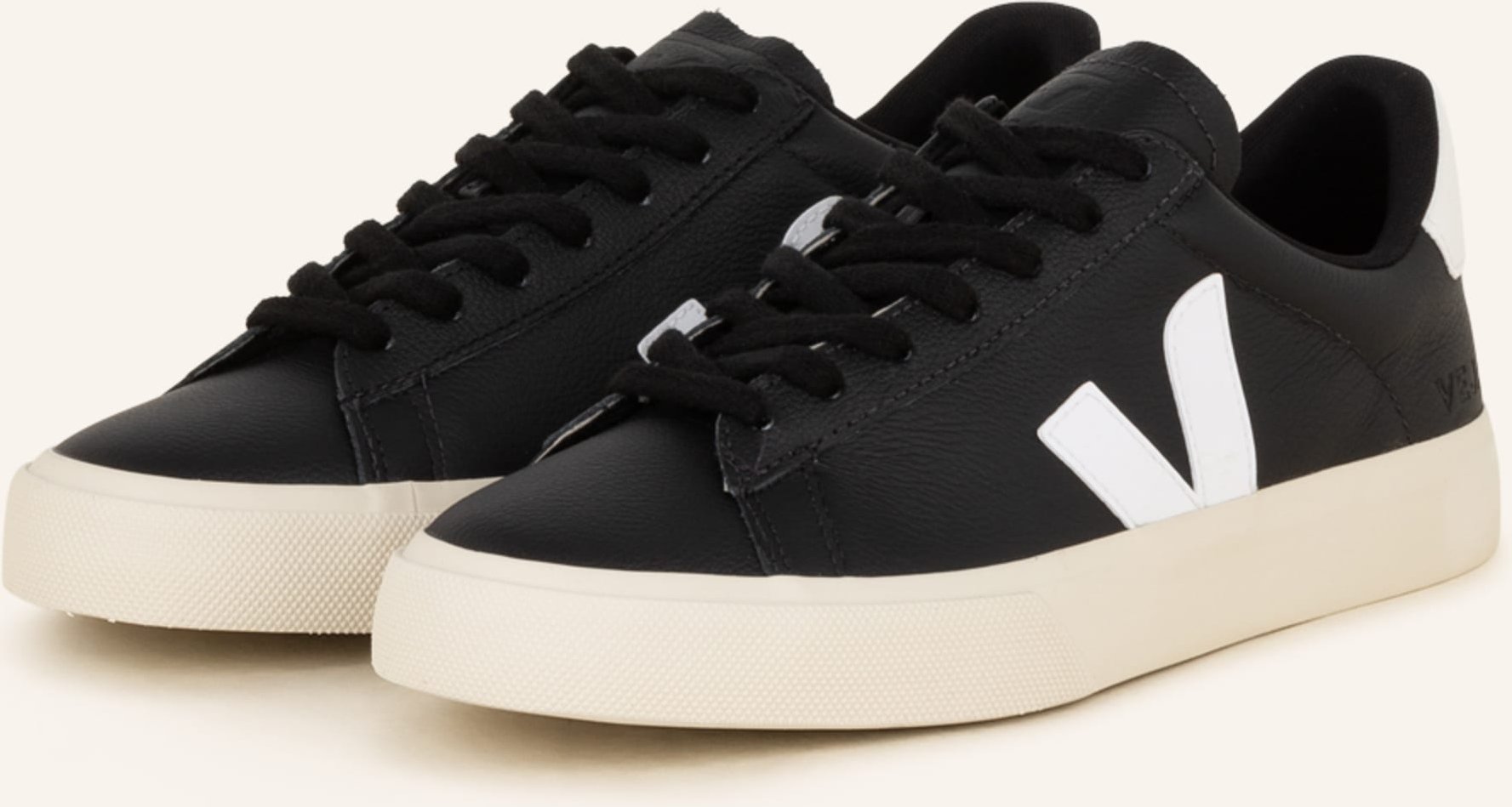 Veja Sneaker Campo schwarz
