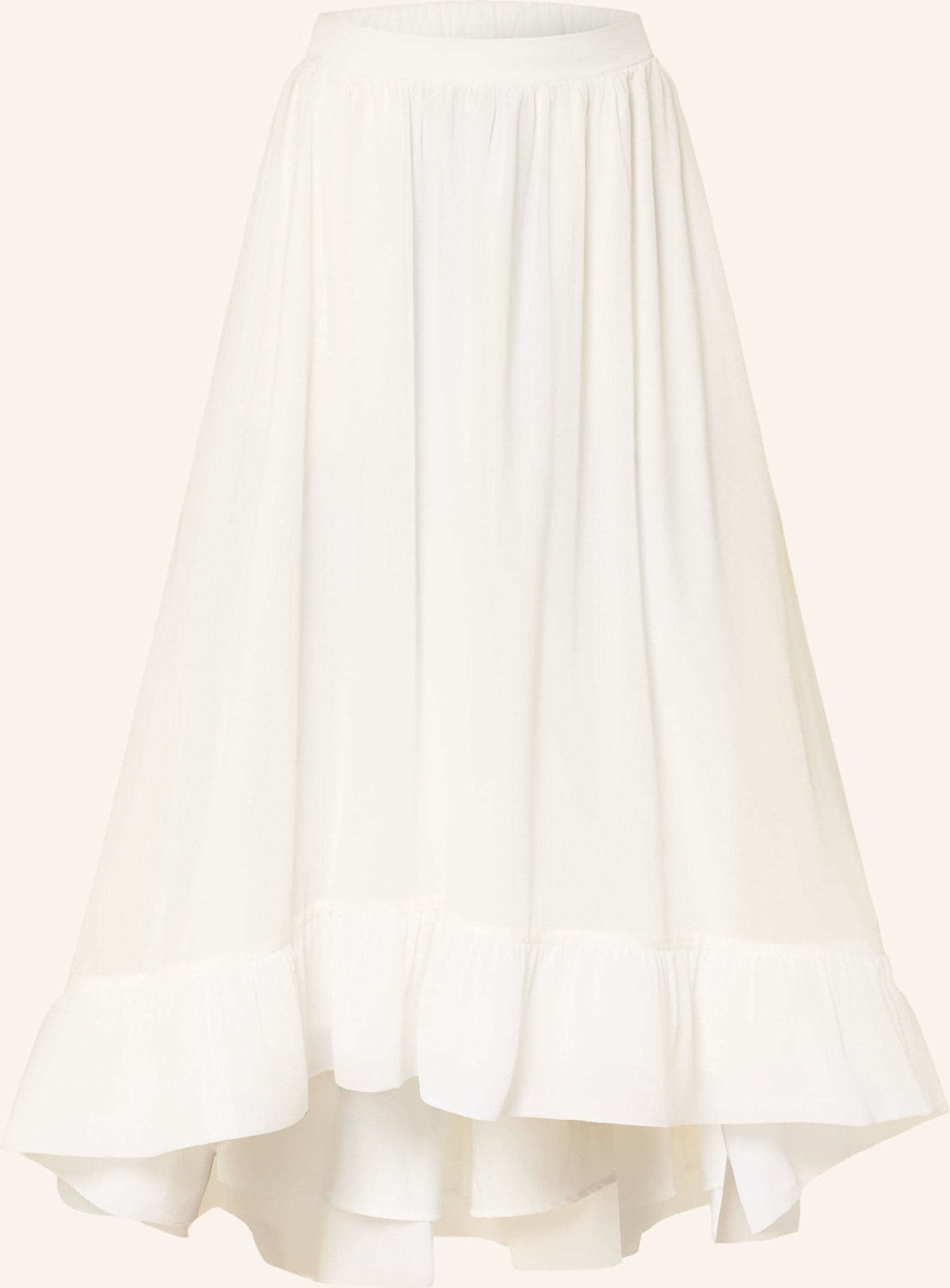 Apart Rock Mit Volants weiss