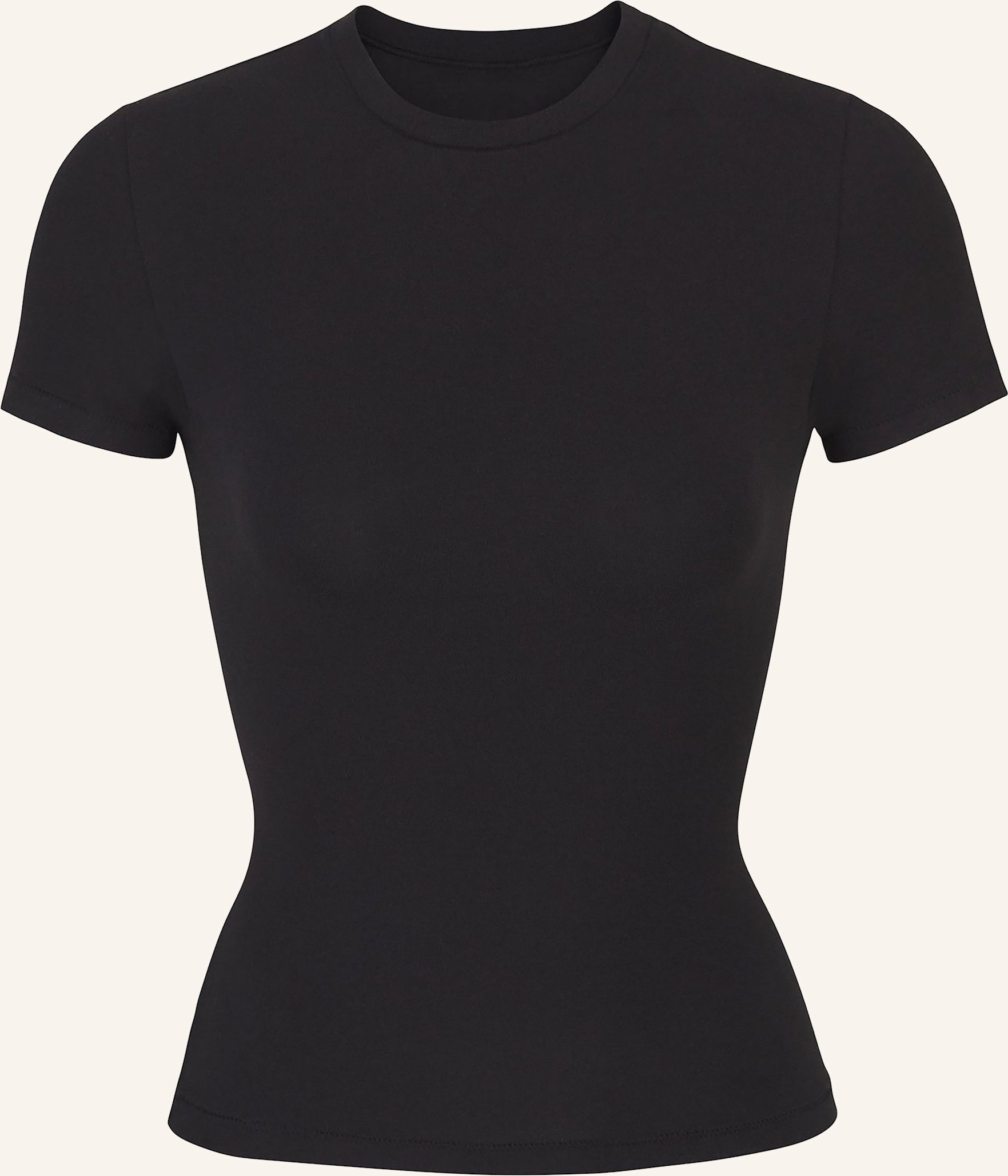 Skims Lounge-Shirt Cotton Jersey schwarz