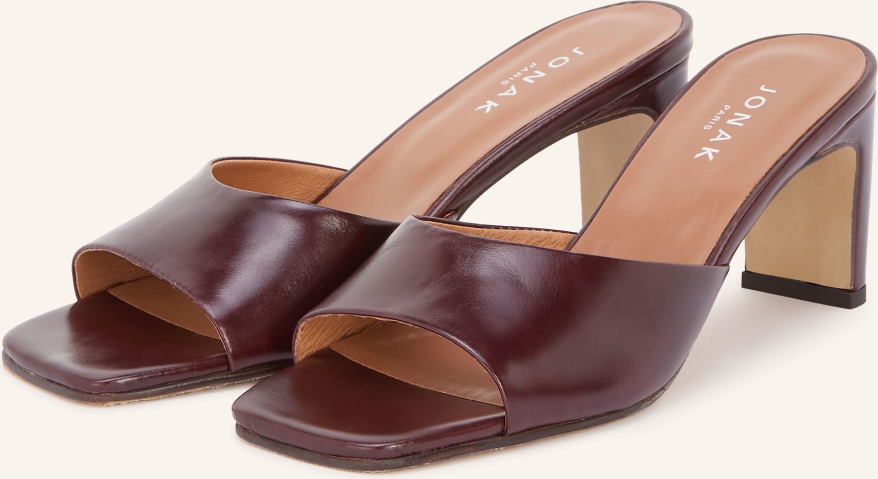 Jonak Mules 264-Derive Cuir braun