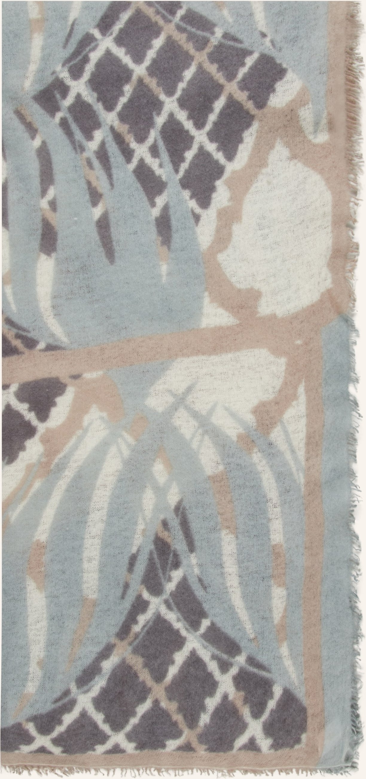 Purschoen Cashmere-Schal Feuervogel beige