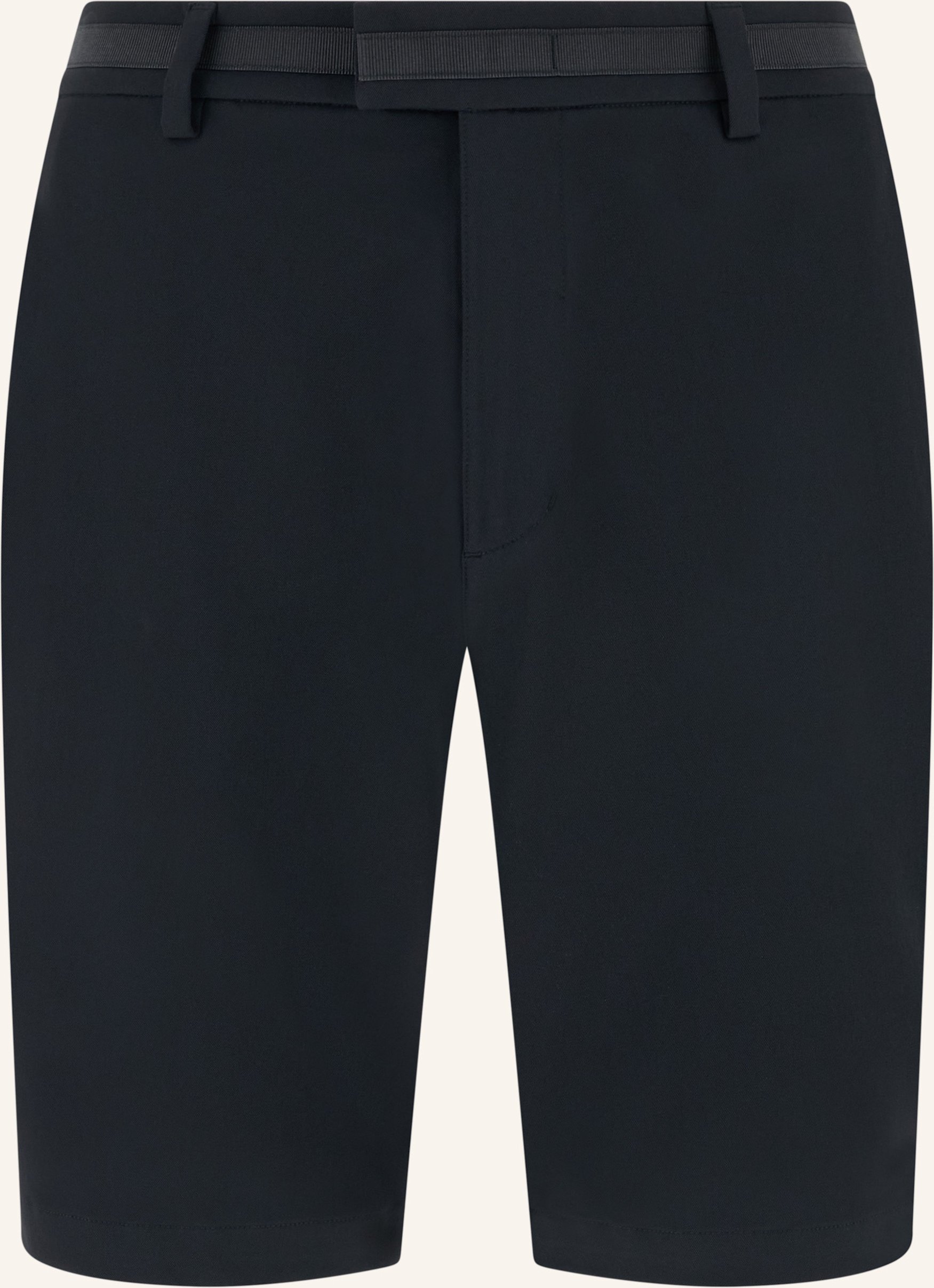 Boggi Milano Leinenshorts blau