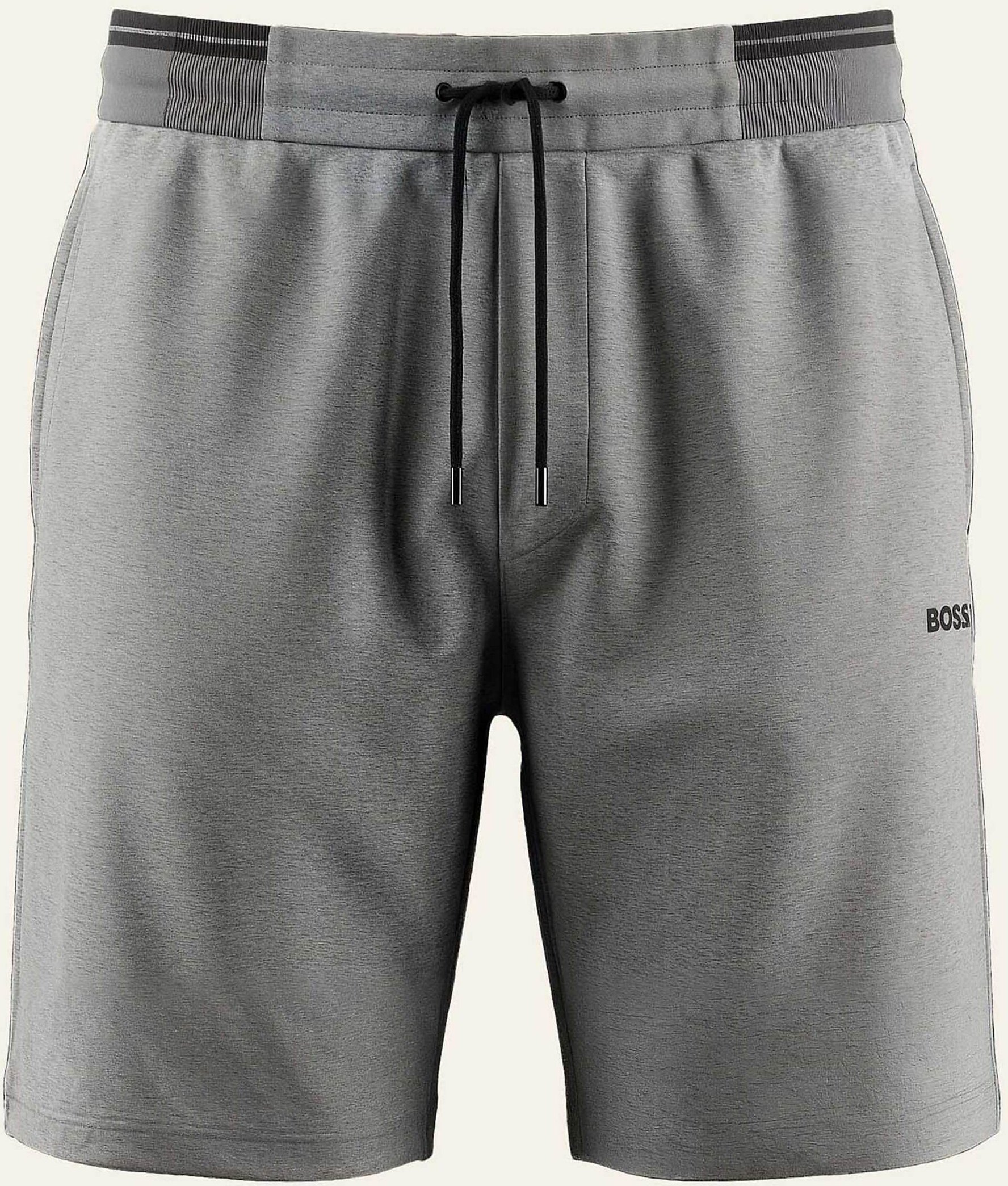 Boss Casual Hose Shorts Zone Regular Fit silber