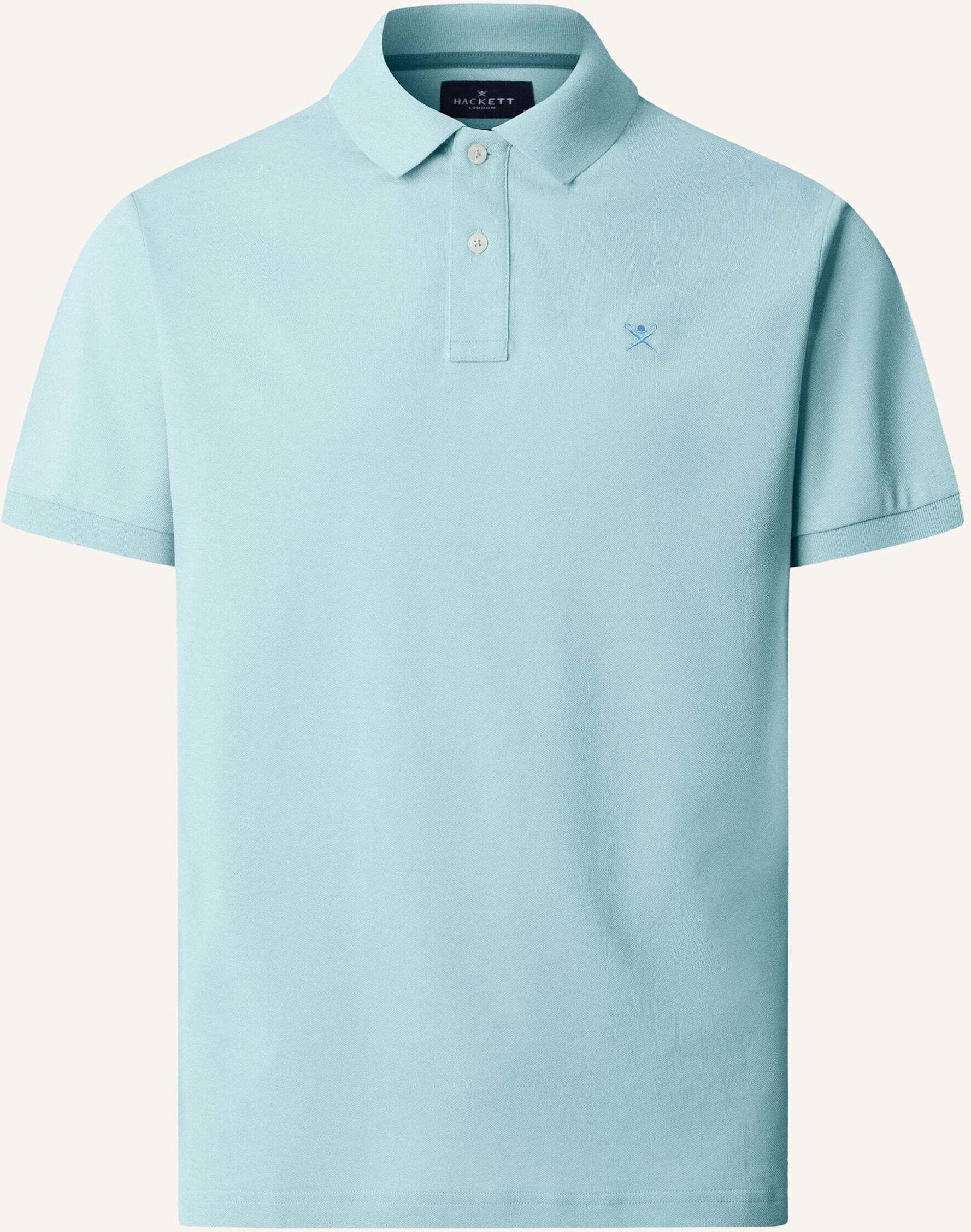 Hackett London Poloshirt Slim Fit Logo gruen